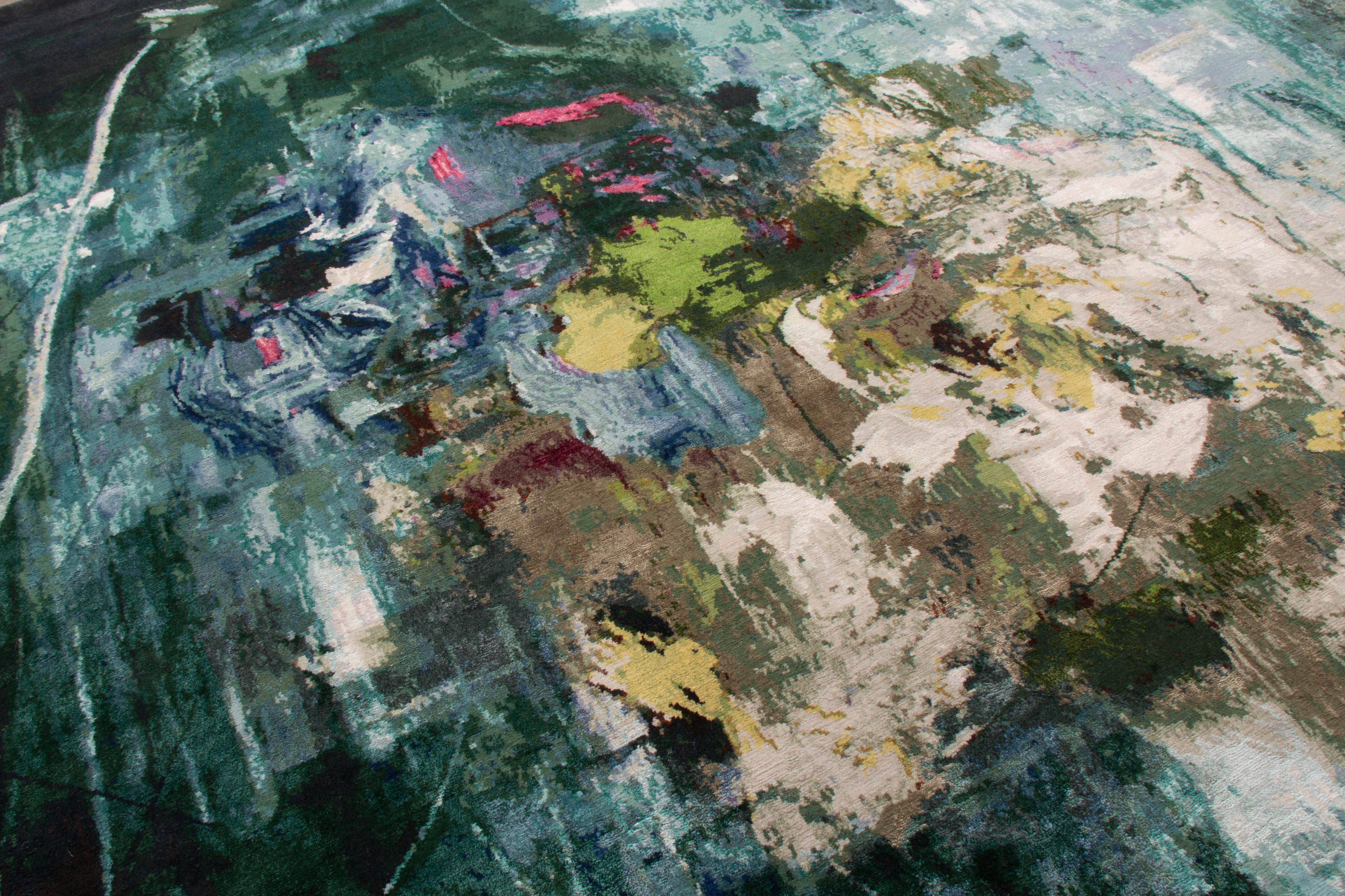 Alfombra abstracta 