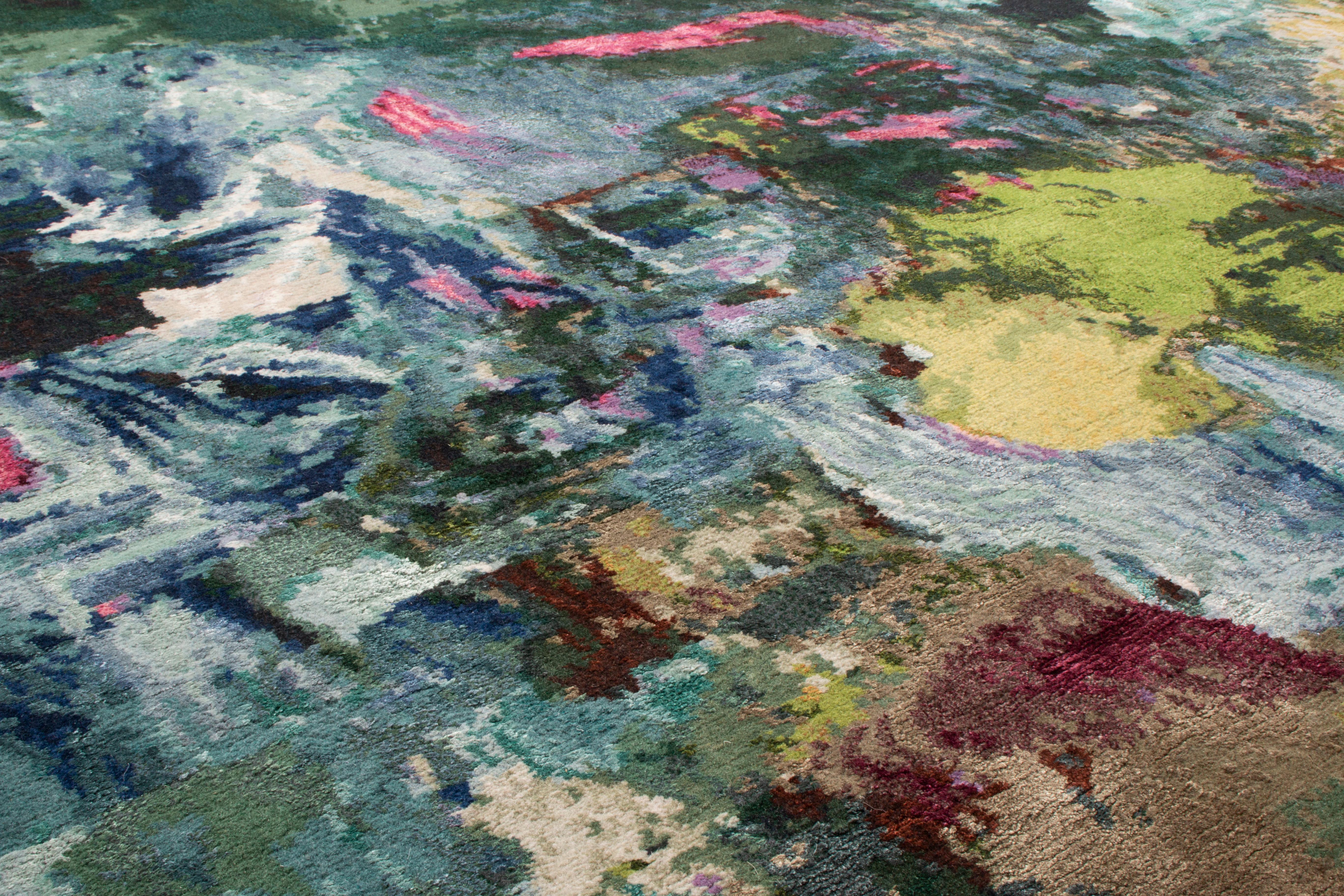 Alfombra abstracta 