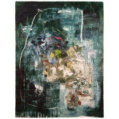 Rug & Kilim’s Abstract Rug “At The End Of The Day” By George Morton-Clark