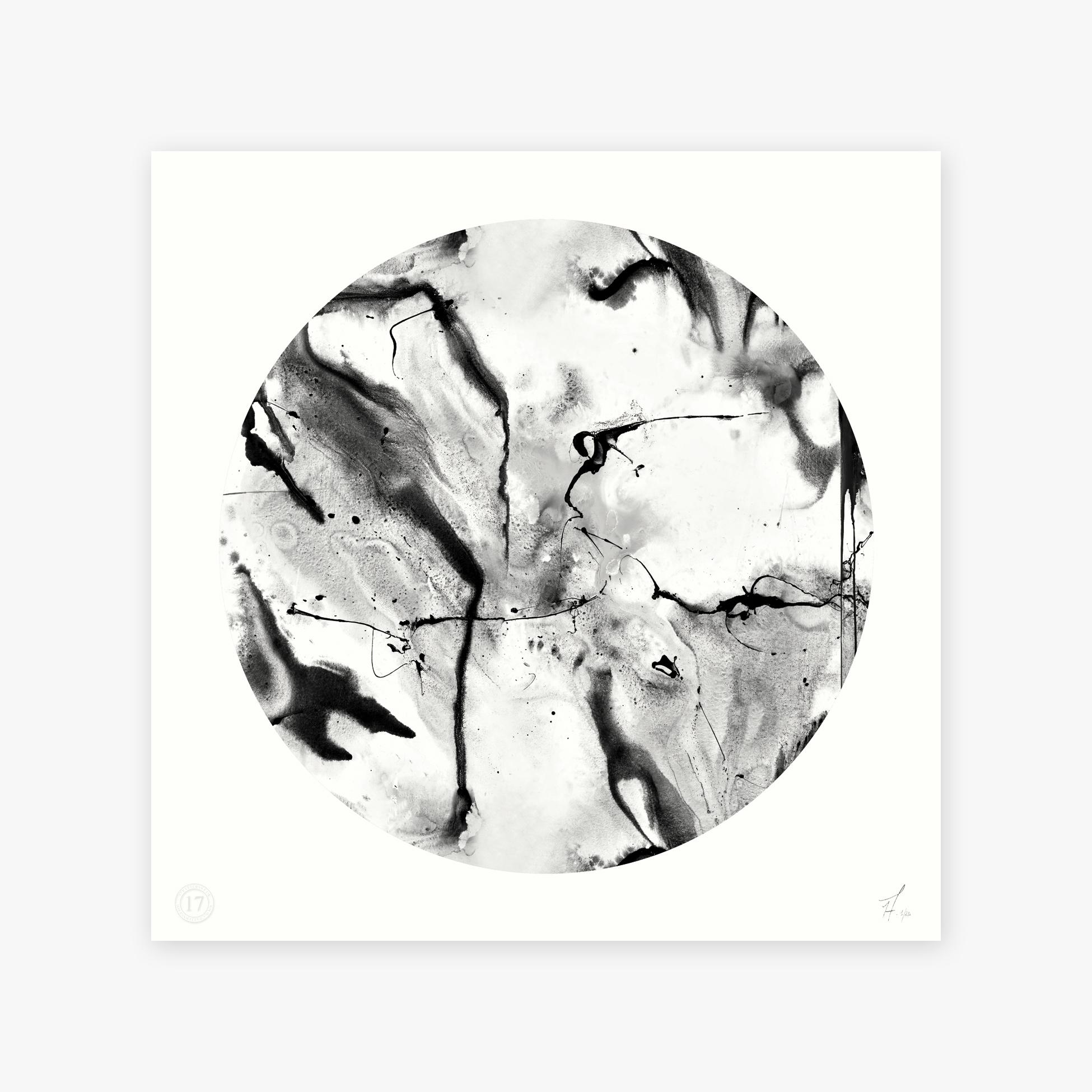 Tile: Whirling Dervish circle white
Artist: 17 Patterns with Paris
Description: Archival Giclee art print on German Etch 310gsm Paper
Color: Black and white
Size options: 80 x 80cm, 60 x 60cm, 40 x 40cm
Edition: 200
Authentication: Signed and