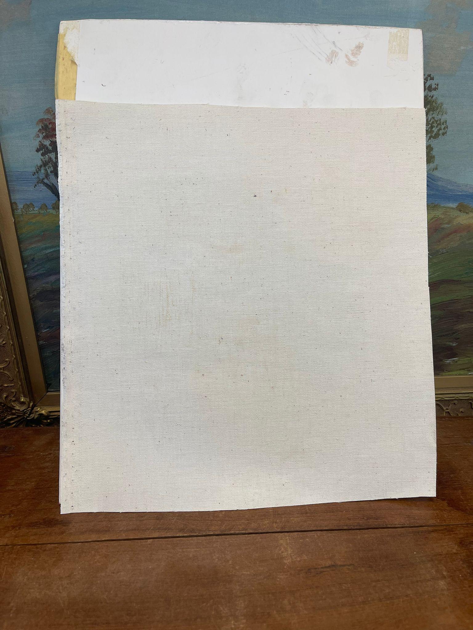 Abstraktes Kunstwerk auf Leinwand (ohne Holzrahmen) im Angebot 4