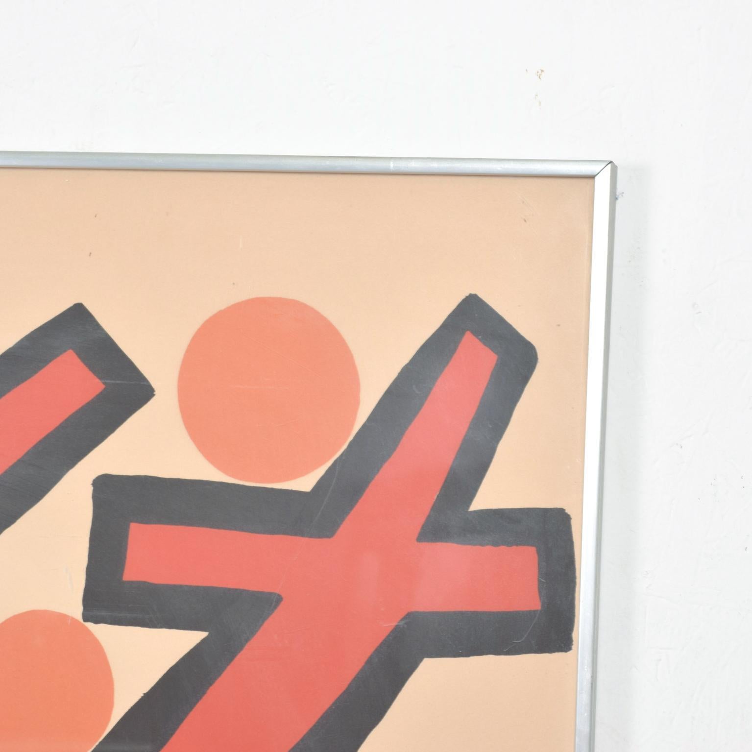 For your pleasure: Amazing abstract modernism lithograph by Alexander Calder, 