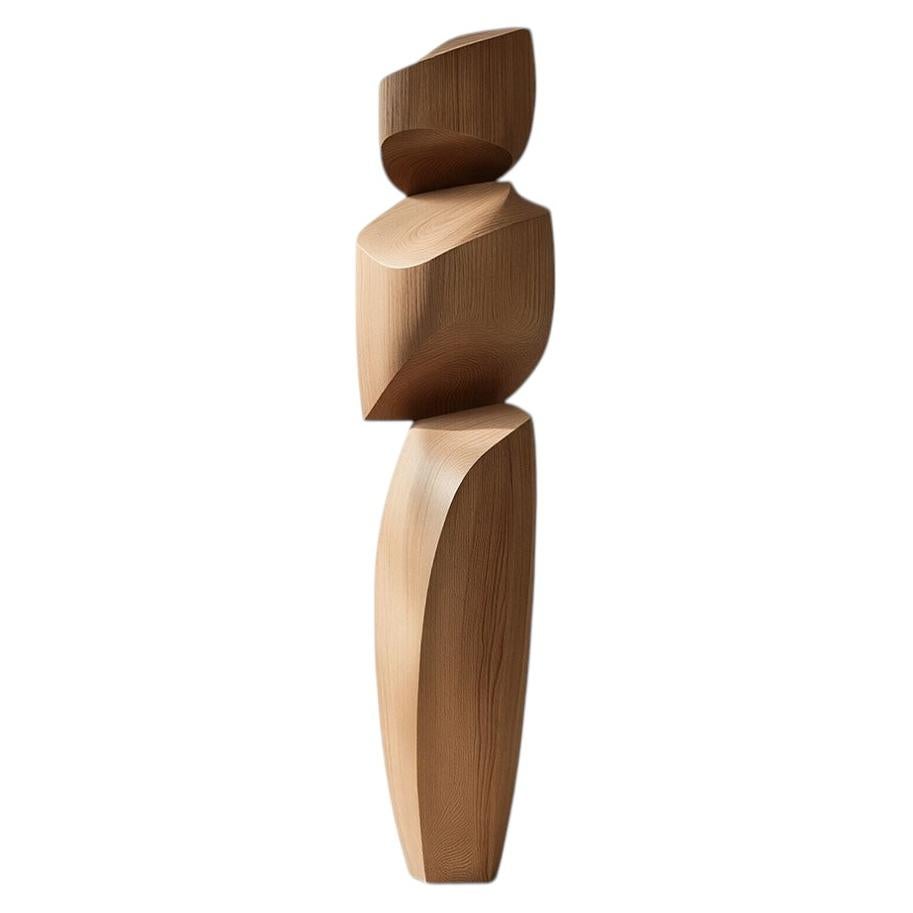 Abstract Biomorphic Oak Sculpture by NONO Still Stand No146