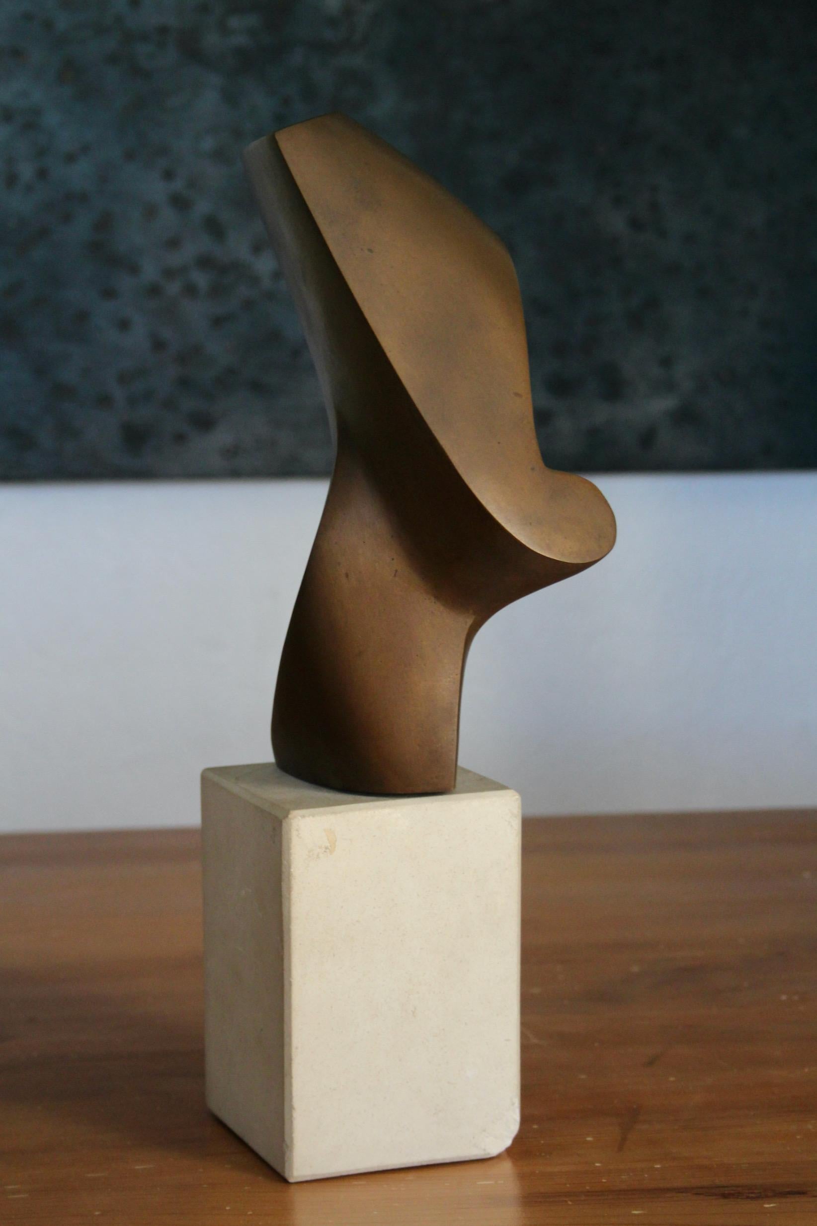 Scultura astratta in bronzo e marmo In condizioni buone a grand Lancy, CH