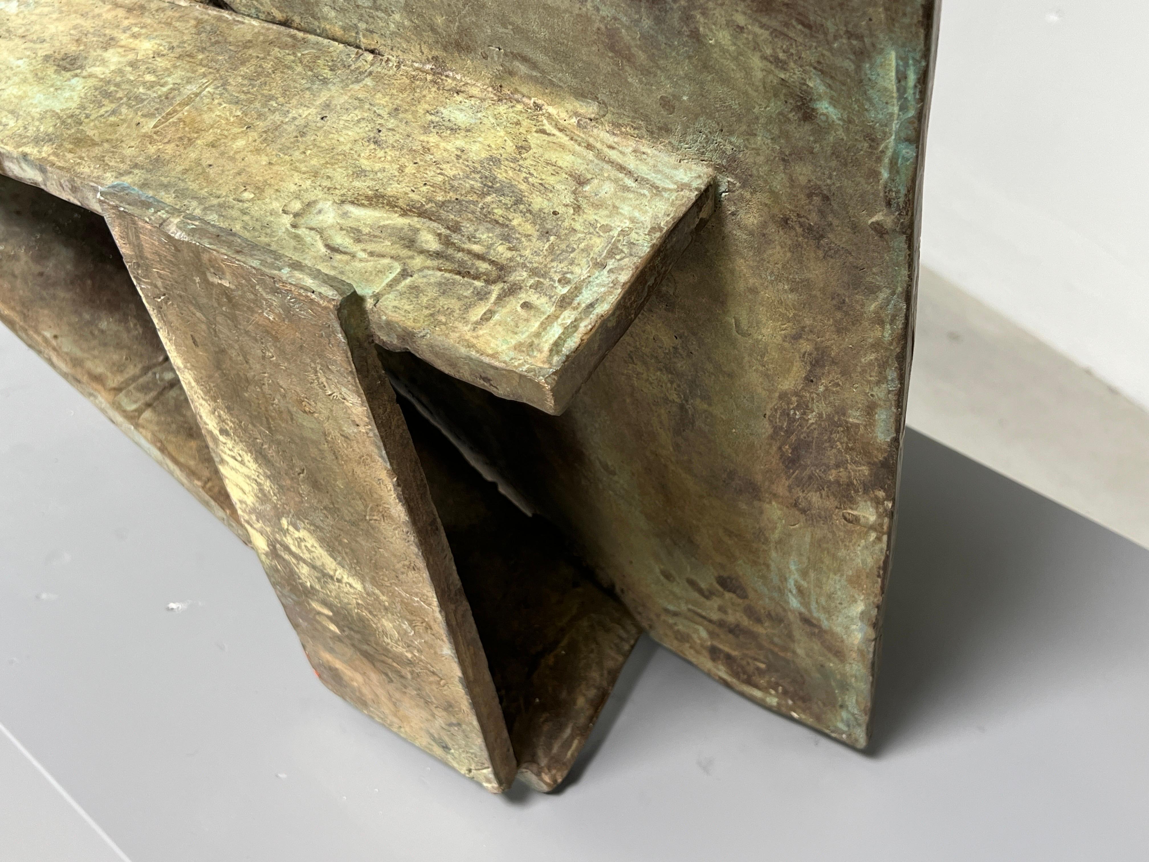 Abstract Bronze by Michael Steiner For Sale 9