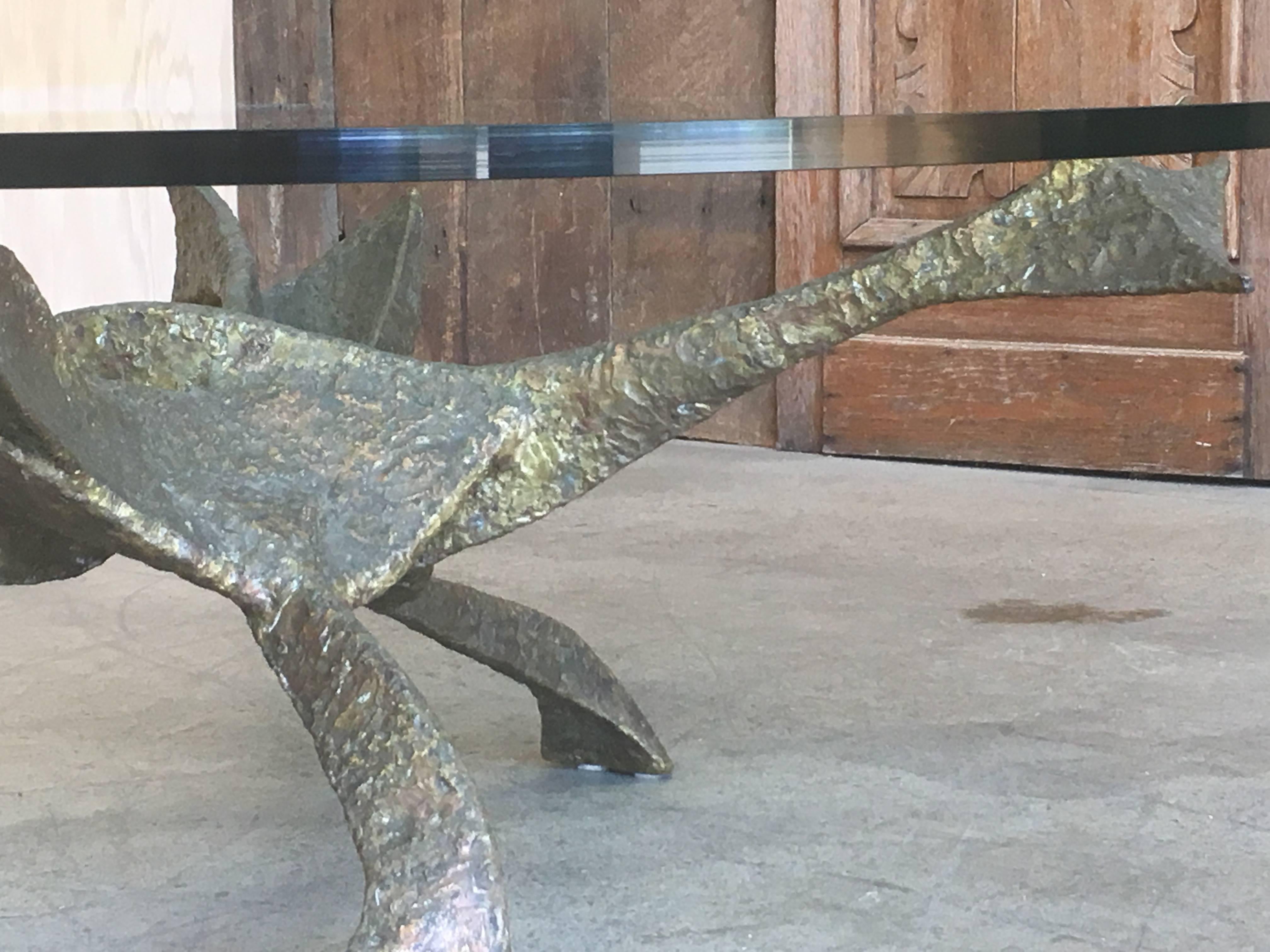 Abstract Bronze Coffee Table 1