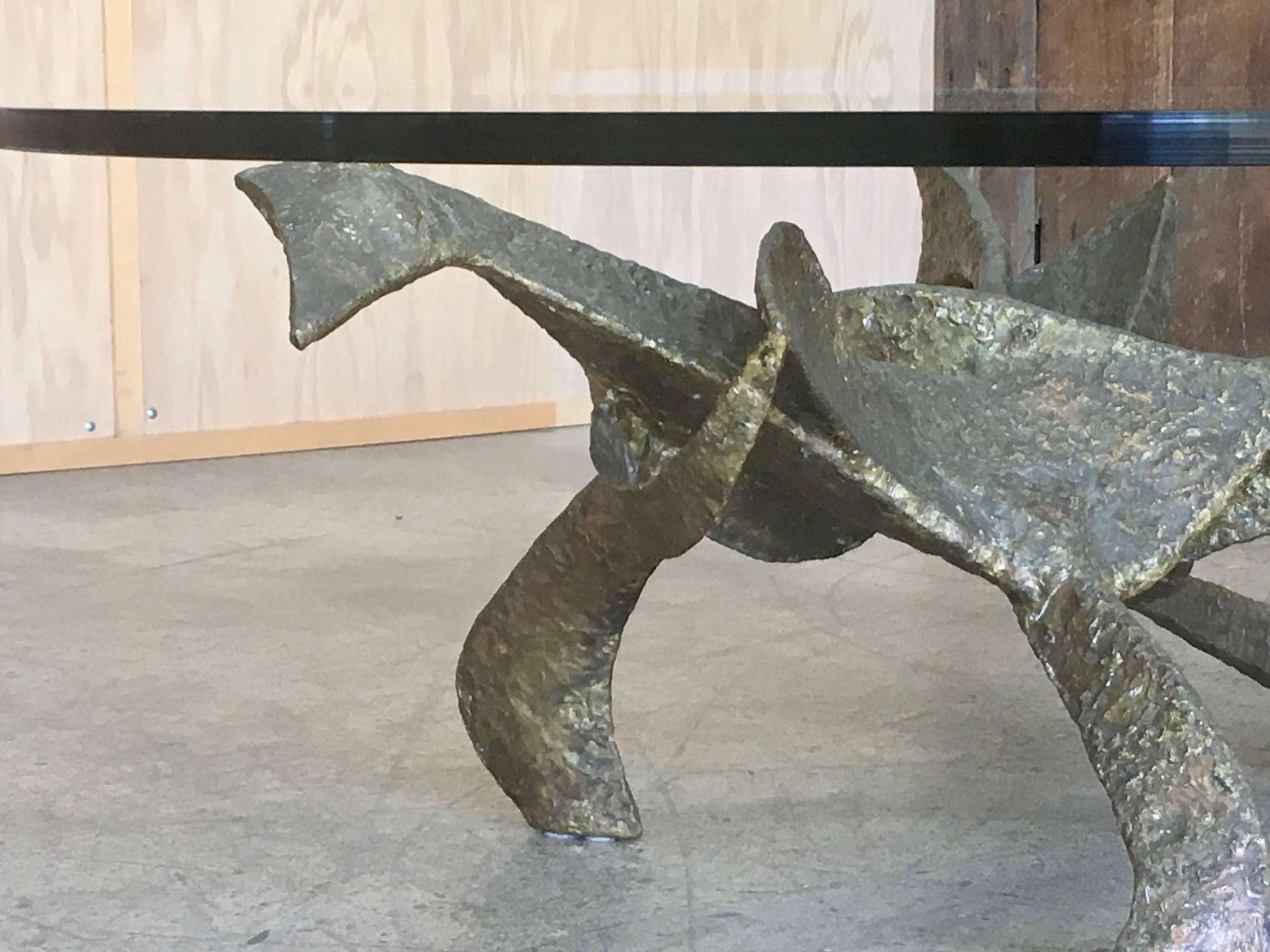 Abstract Bronze Coffee Table 2