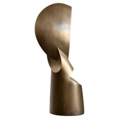 Myron Bronze-Patina Brass Sculpture by Patrick Coard Paris
