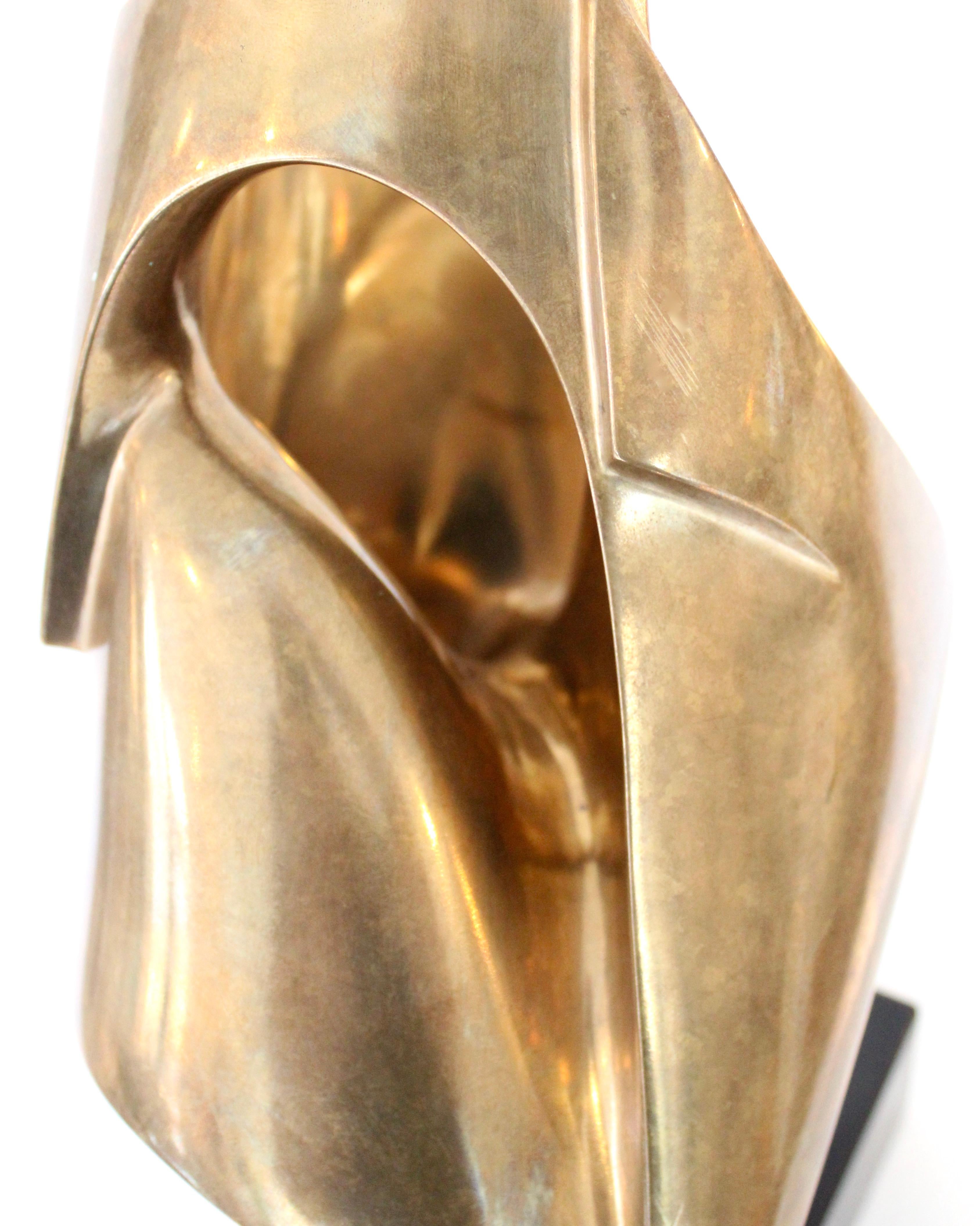 Abstract Bronze Sculpture Attributed to Artist Alicia Penalba  3