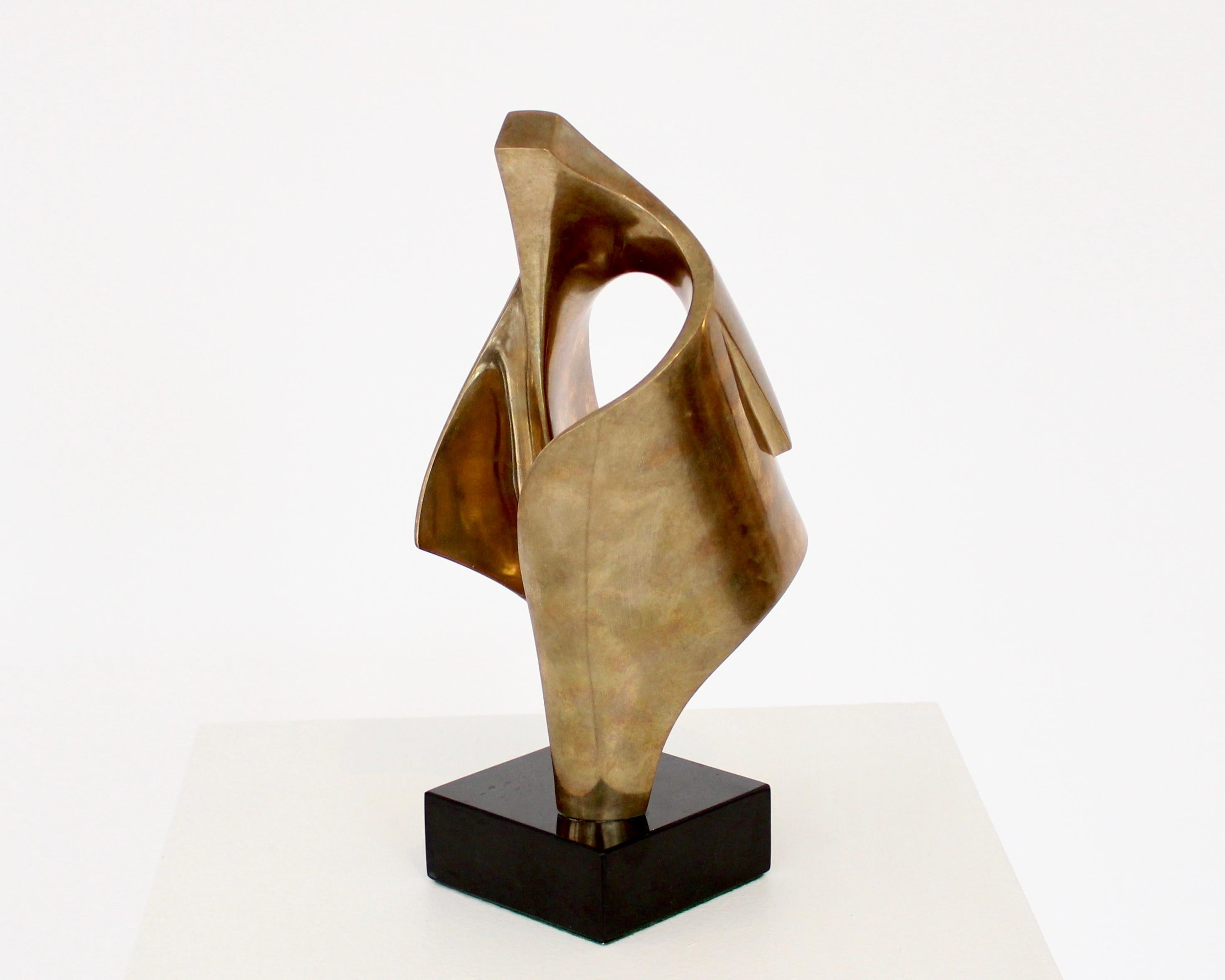 Modern Abstract Bronze Sculpture Attributed to Artist Alicia Penalba 