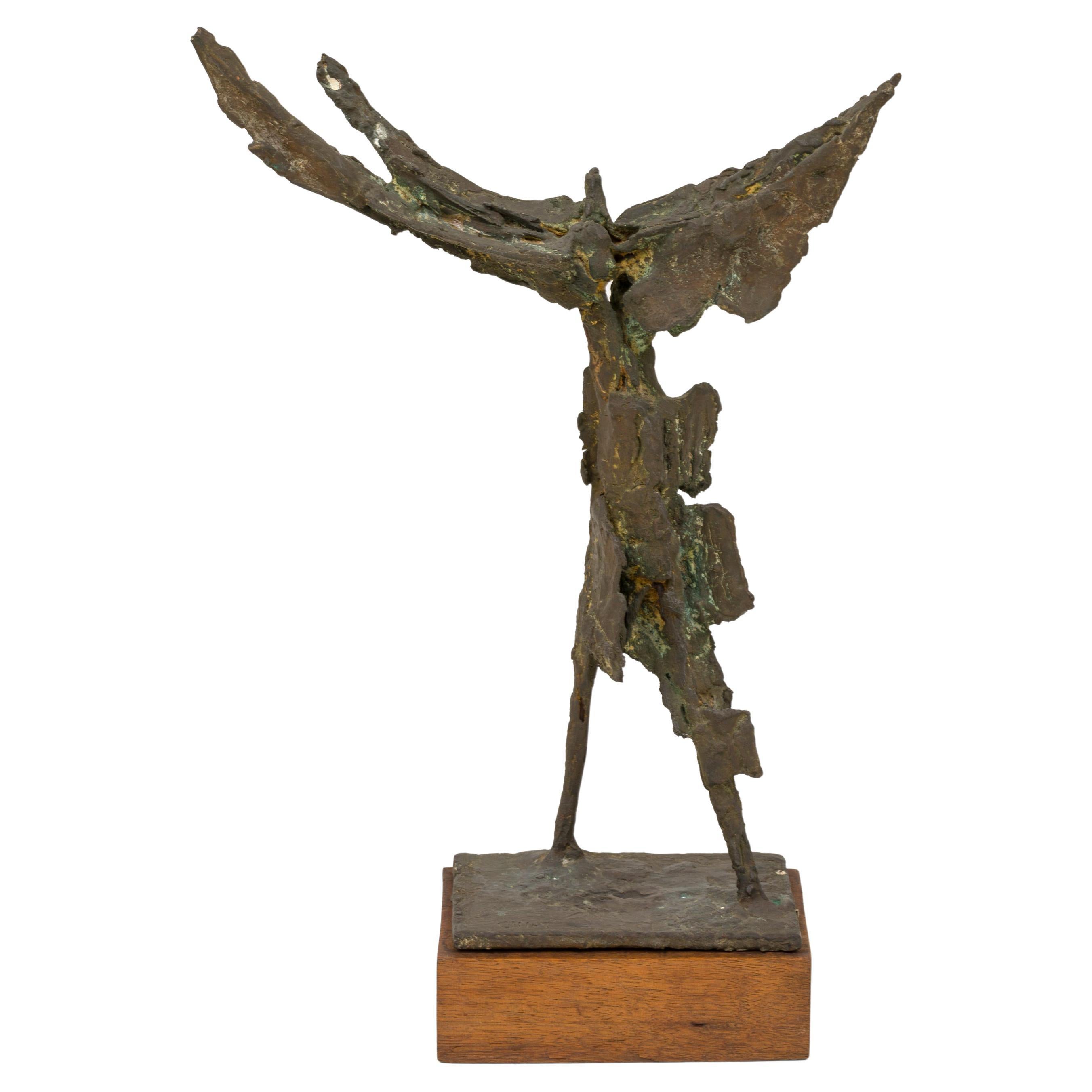 Abstract Bronze Sculpture by Chissotti Filippo, Italy, 1960s