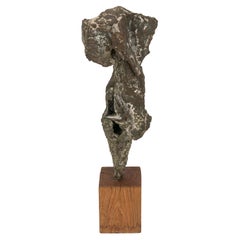 Sculpture abstraite en bronze de Chissotti Filippo, Italie, années 1960