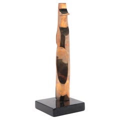 Abstract Bronze Sculpture by Jim Barnes