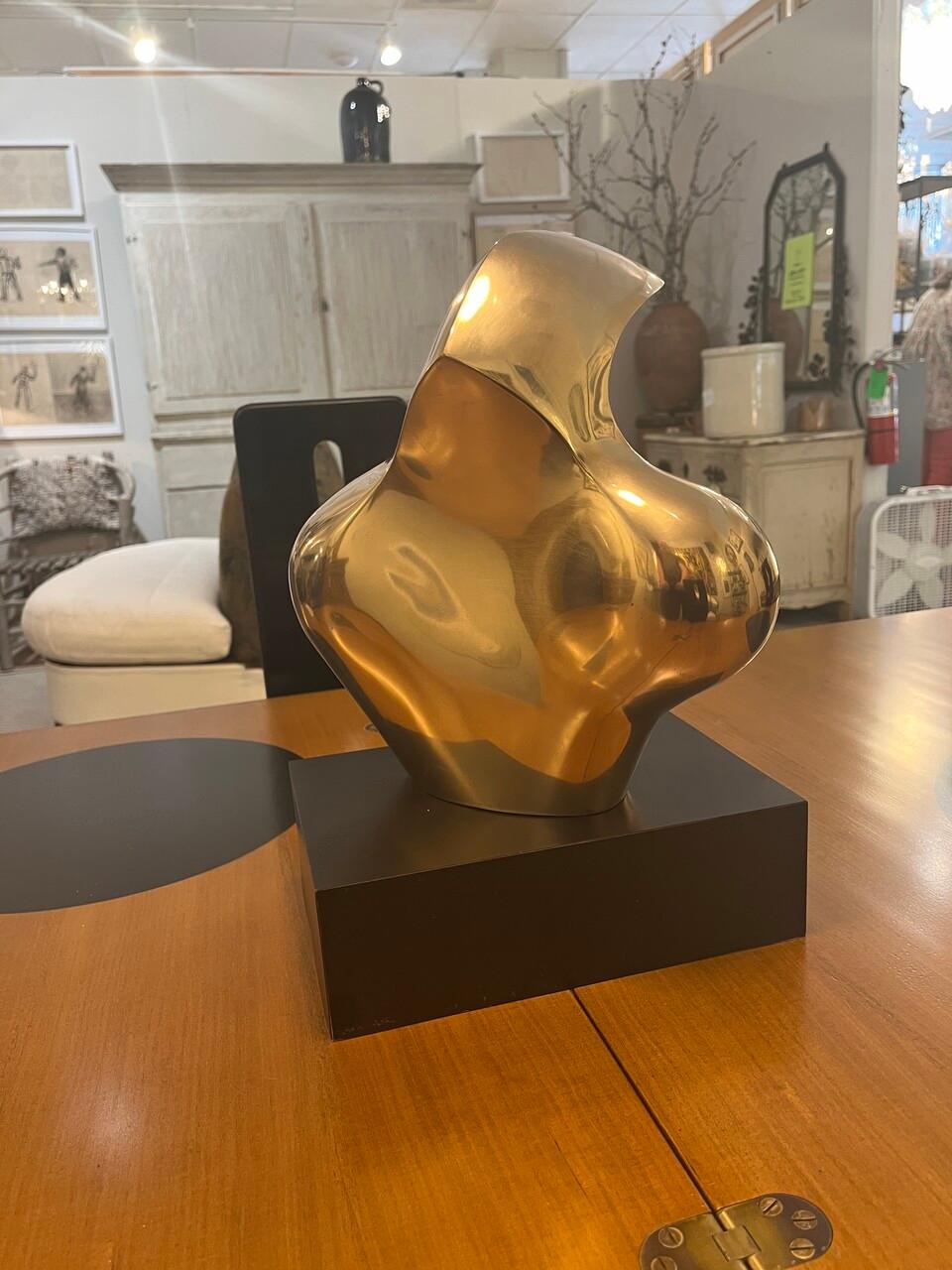Americano Scultura astratta in bronzo di Pierre Dmitrienko in vendita