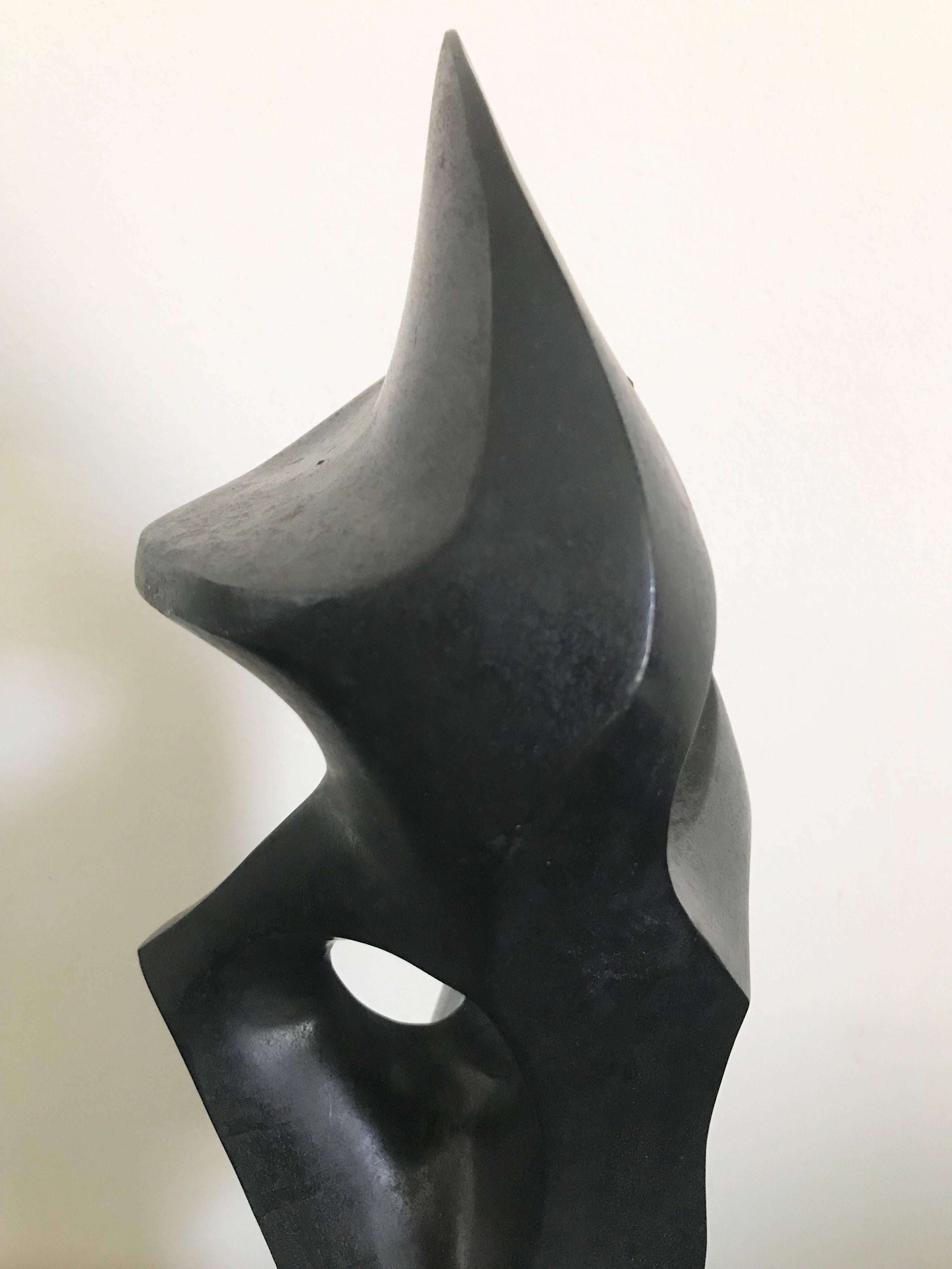 Abstract Bronze Sculpture by Seymour Meyer 8