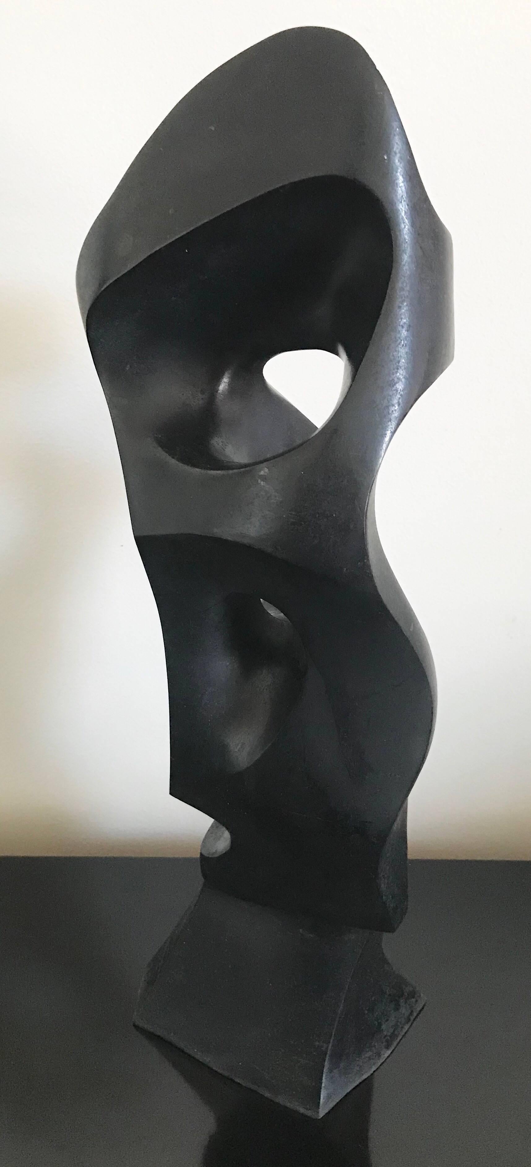 Abstract Bronze Sculpture by Seymour Meyer 1