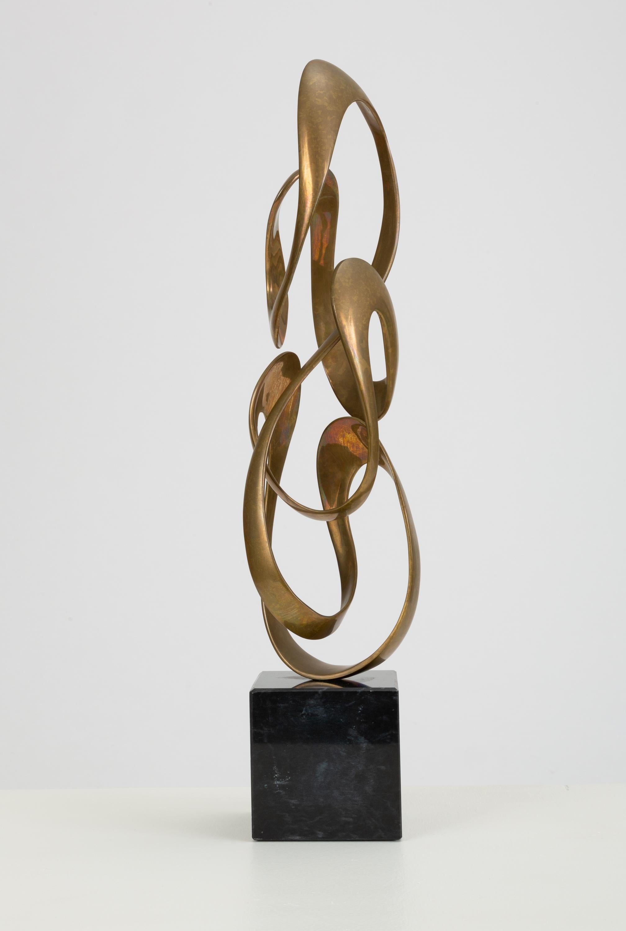 Late 20th Century Abstract Bronze Sculpture by Tom Bennett