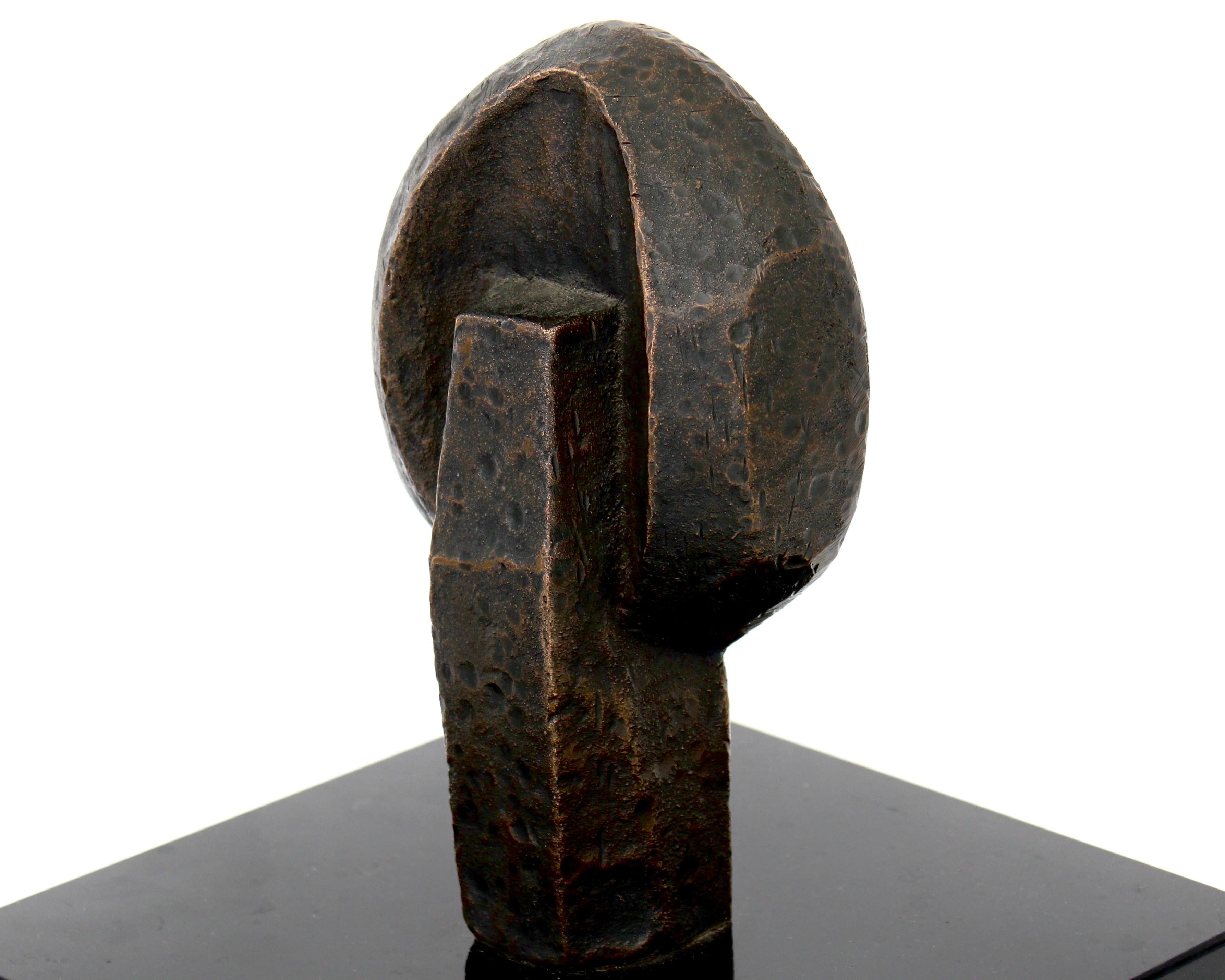 Late 20th Century Abstract Bronze Sculpture by William Conrad Severson