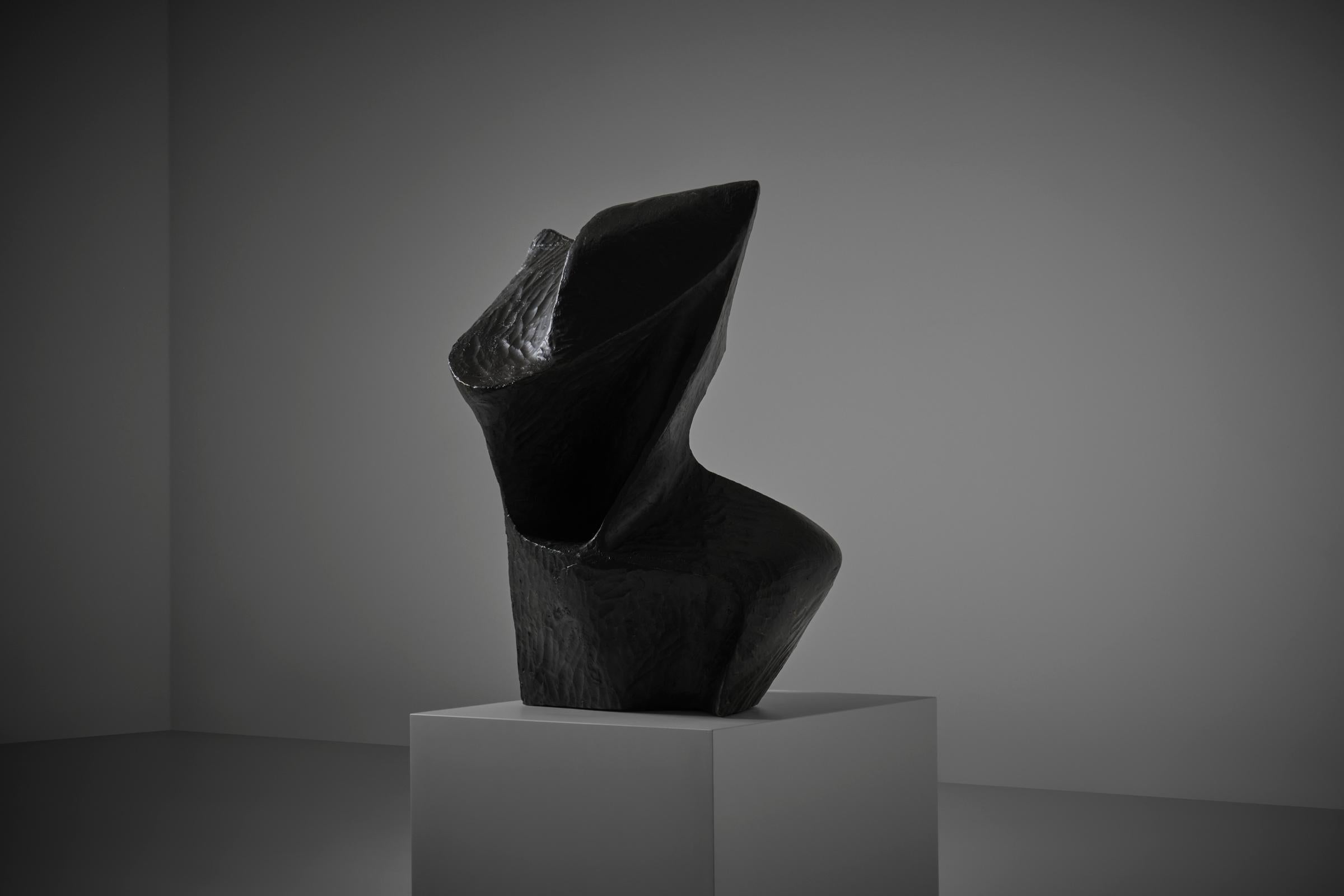 Mid-20th Century Abstract Bronze sculpture by Yasuo Fuke, 1960s