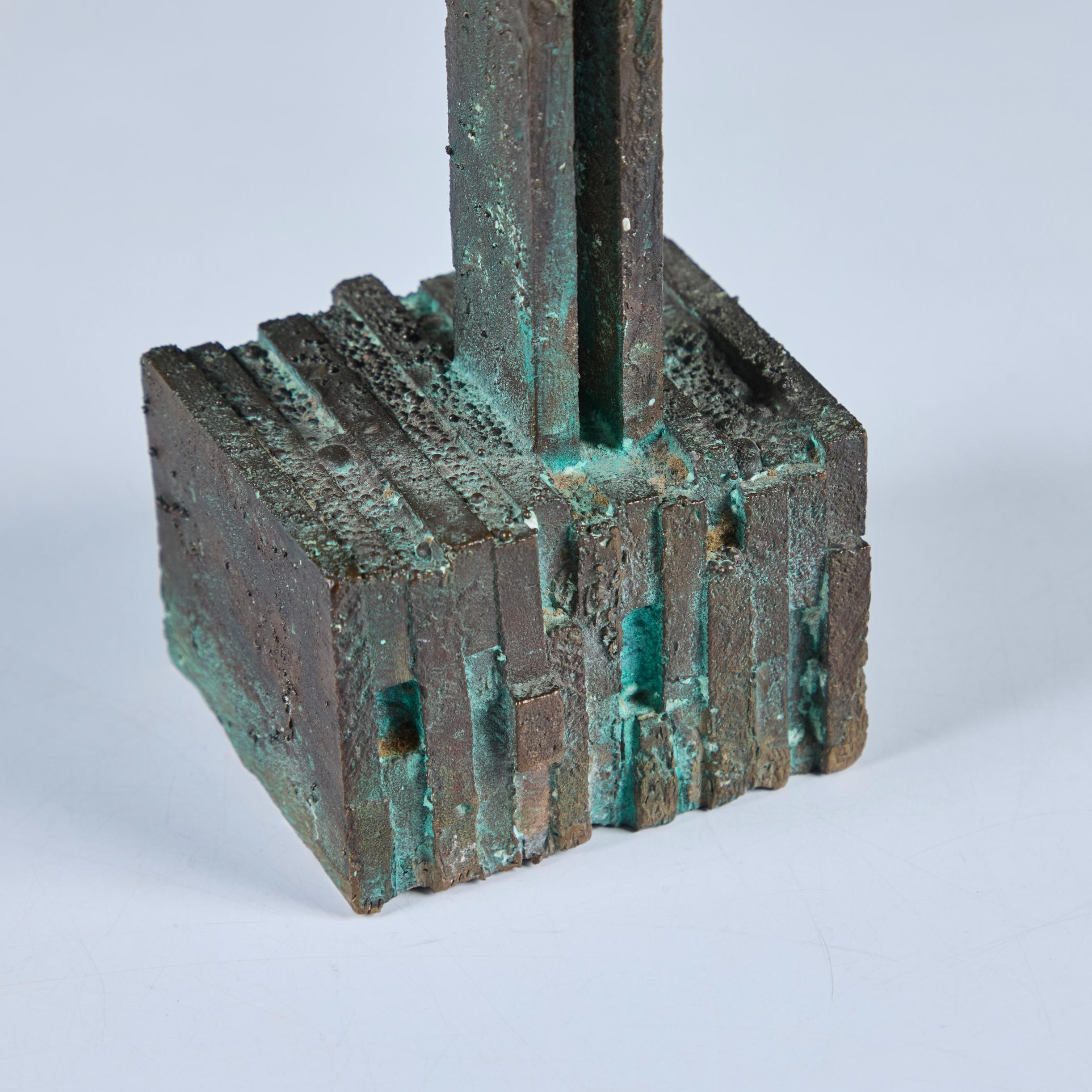 Scultura astratta in bronzo in vendita 6