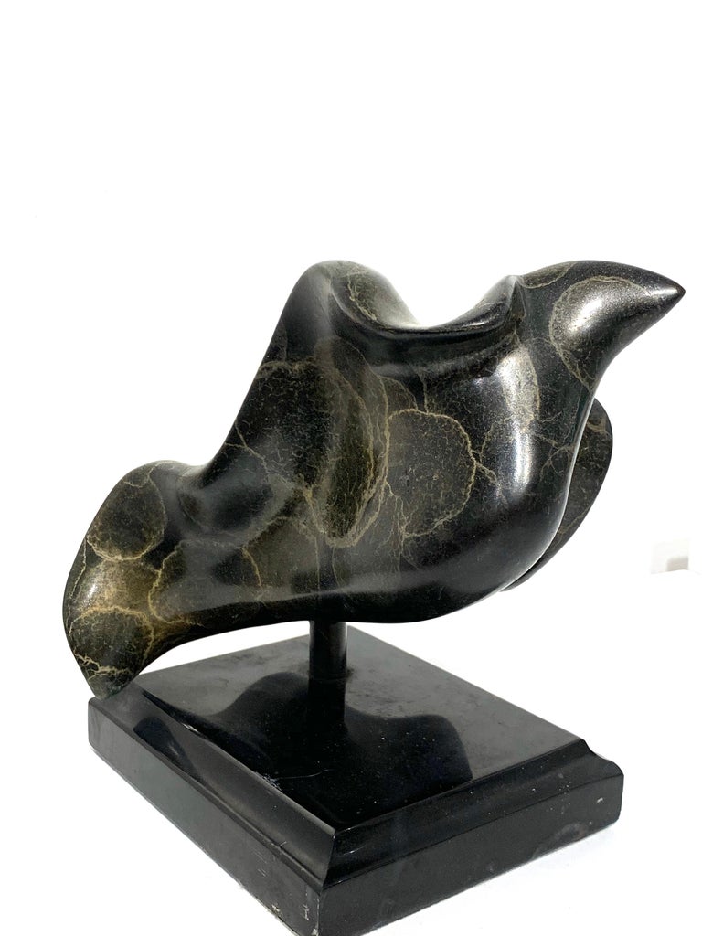 North American Abstract Bronze Sculpture For Sale