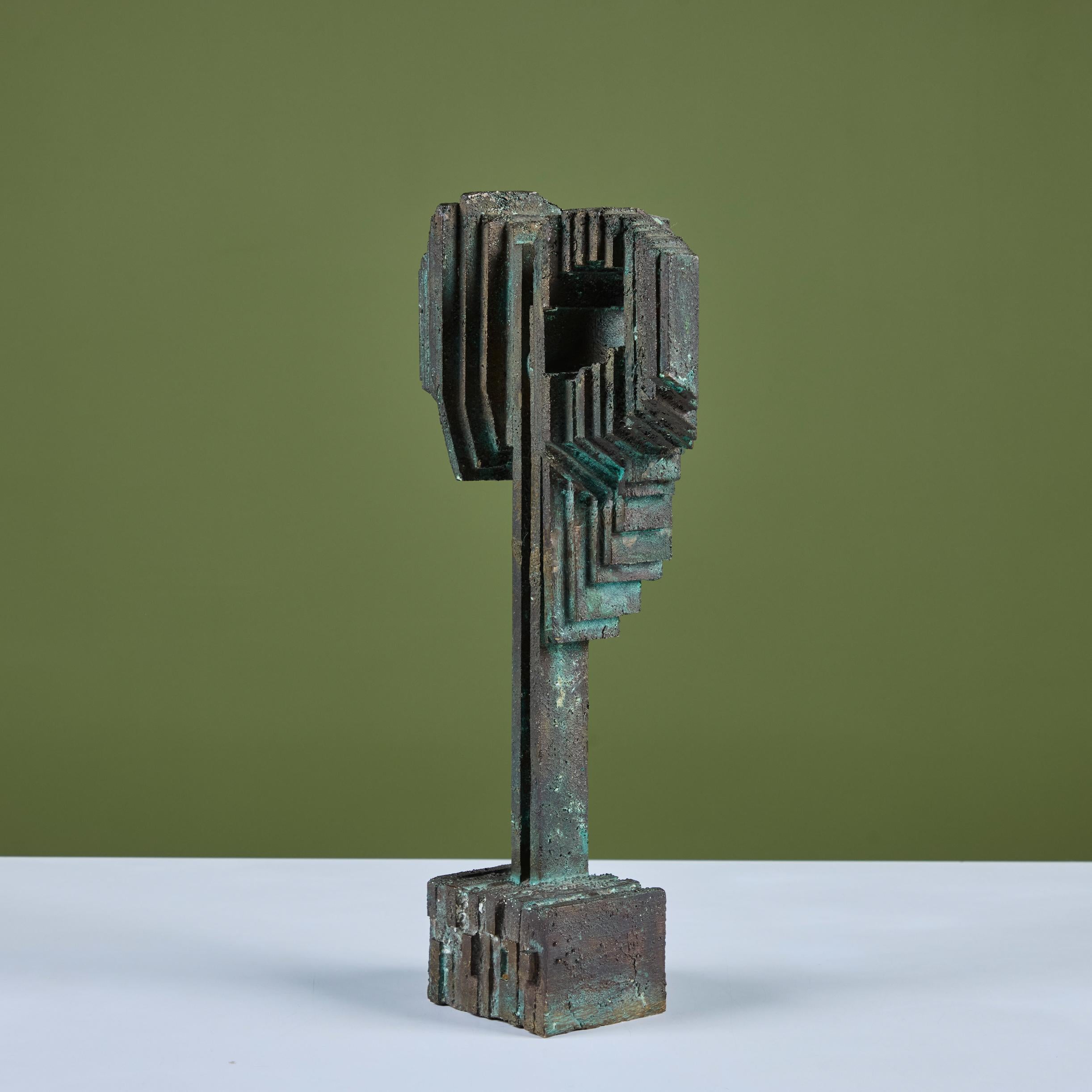 Scultura astratta in bronzo in vendita 2