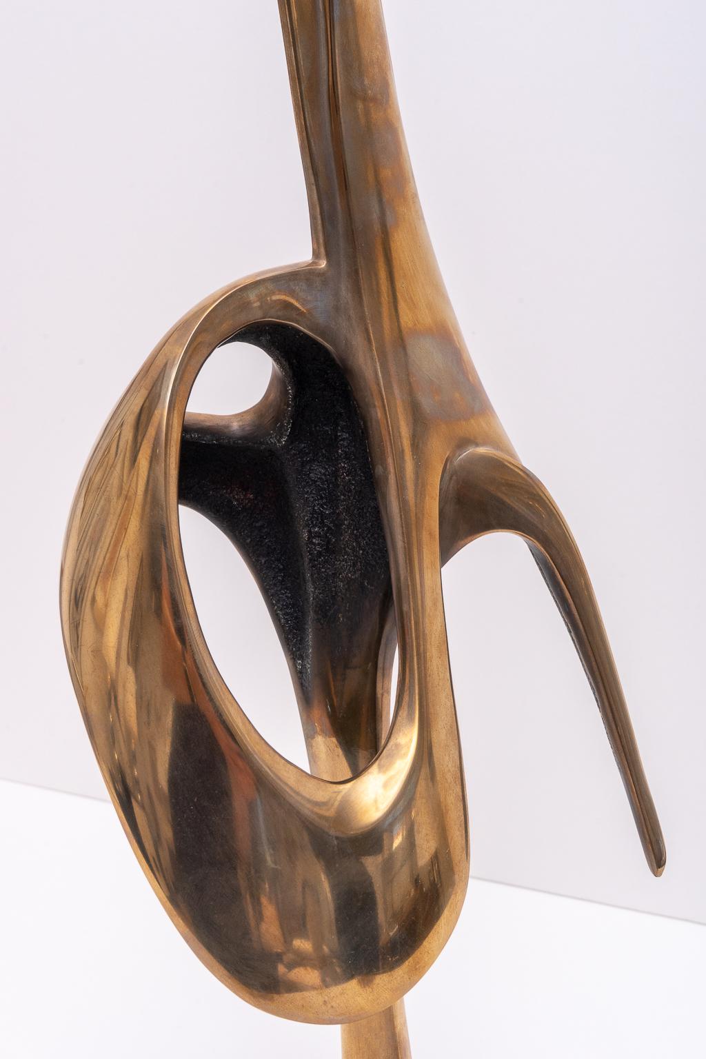 Abstract Bronze Sculpture 2