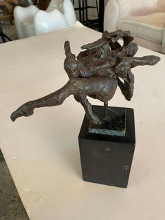 Scultura astratta in bronzo, Francia, anni '1930