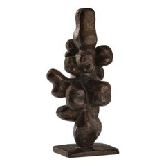 Abstract bronze sculpture “Génèse" by Siegfried Jonas, France 1962