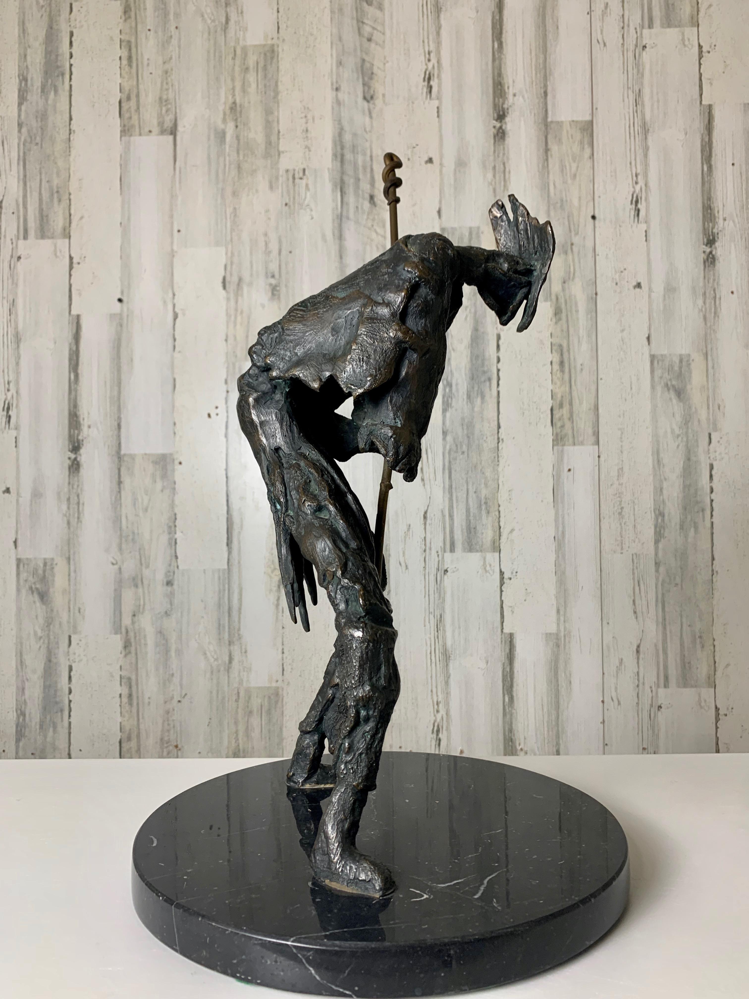 Abstract Bronze Sculpture of Don Quixote For Sale 4
