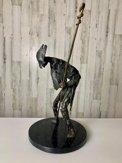 Abstract Bronze Sculpture of Don Quixote