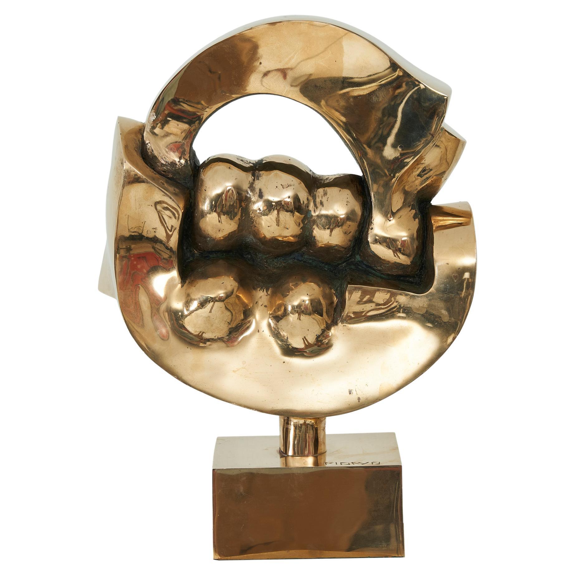 Abstract Bronze Sculpture, Prince Monyo