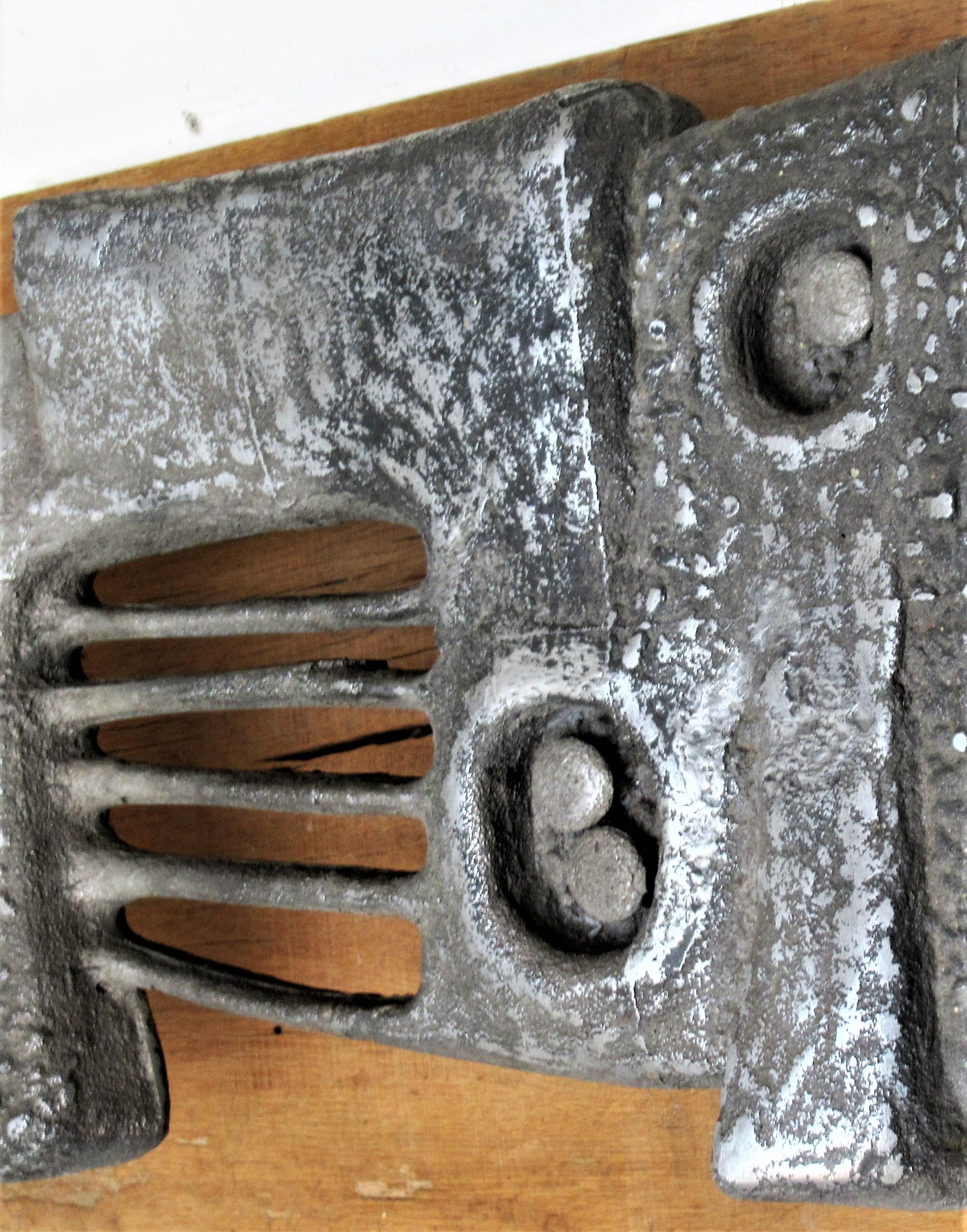 American Abstract Metal Sculpture by William F. Sellers, 1961