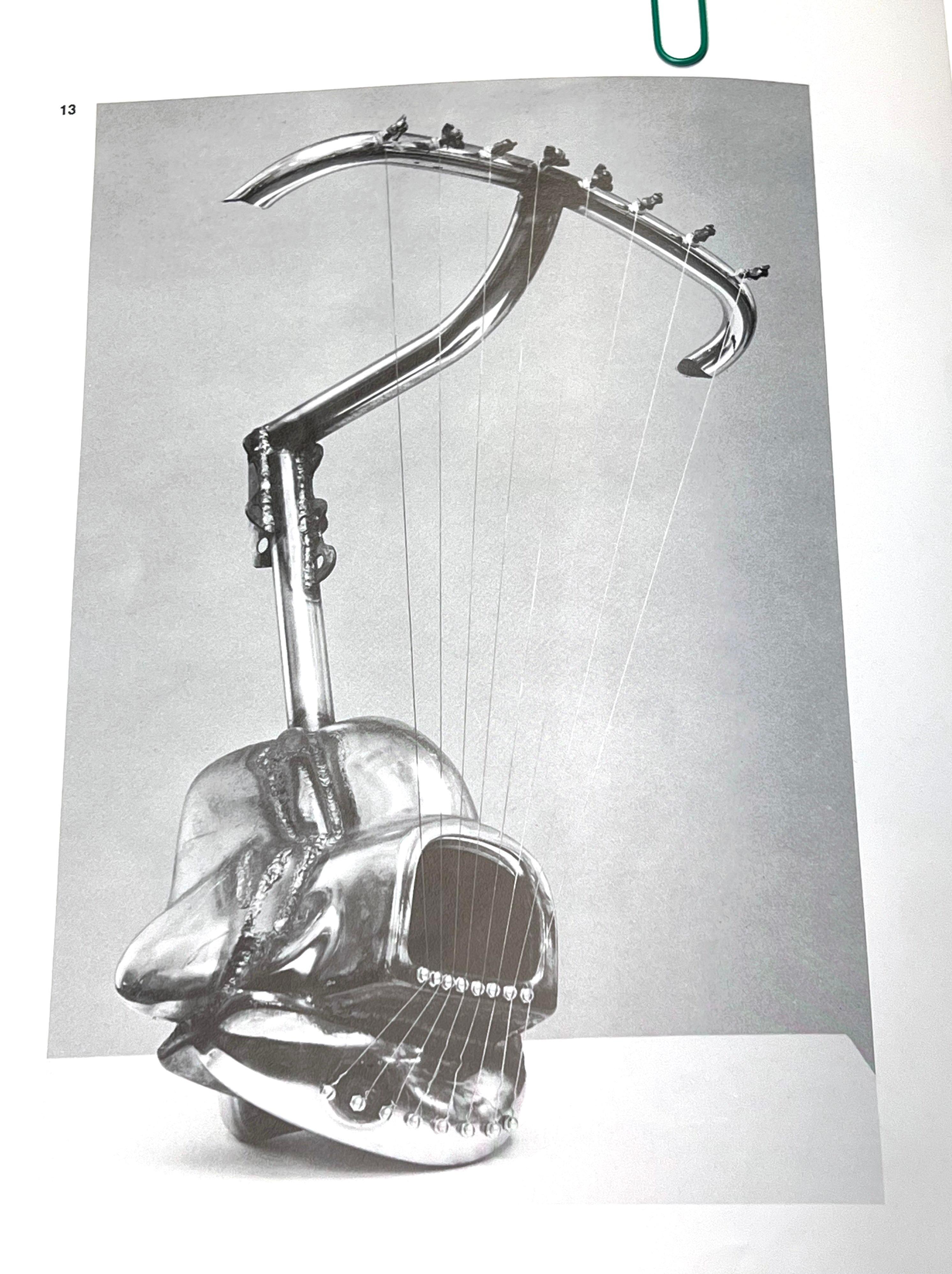 Abstraktes Brutalistisches Chrom  Skulptur von Jason Seley „Sculptor's Harp 2“, Skulptur, 1966 im Angebot 6