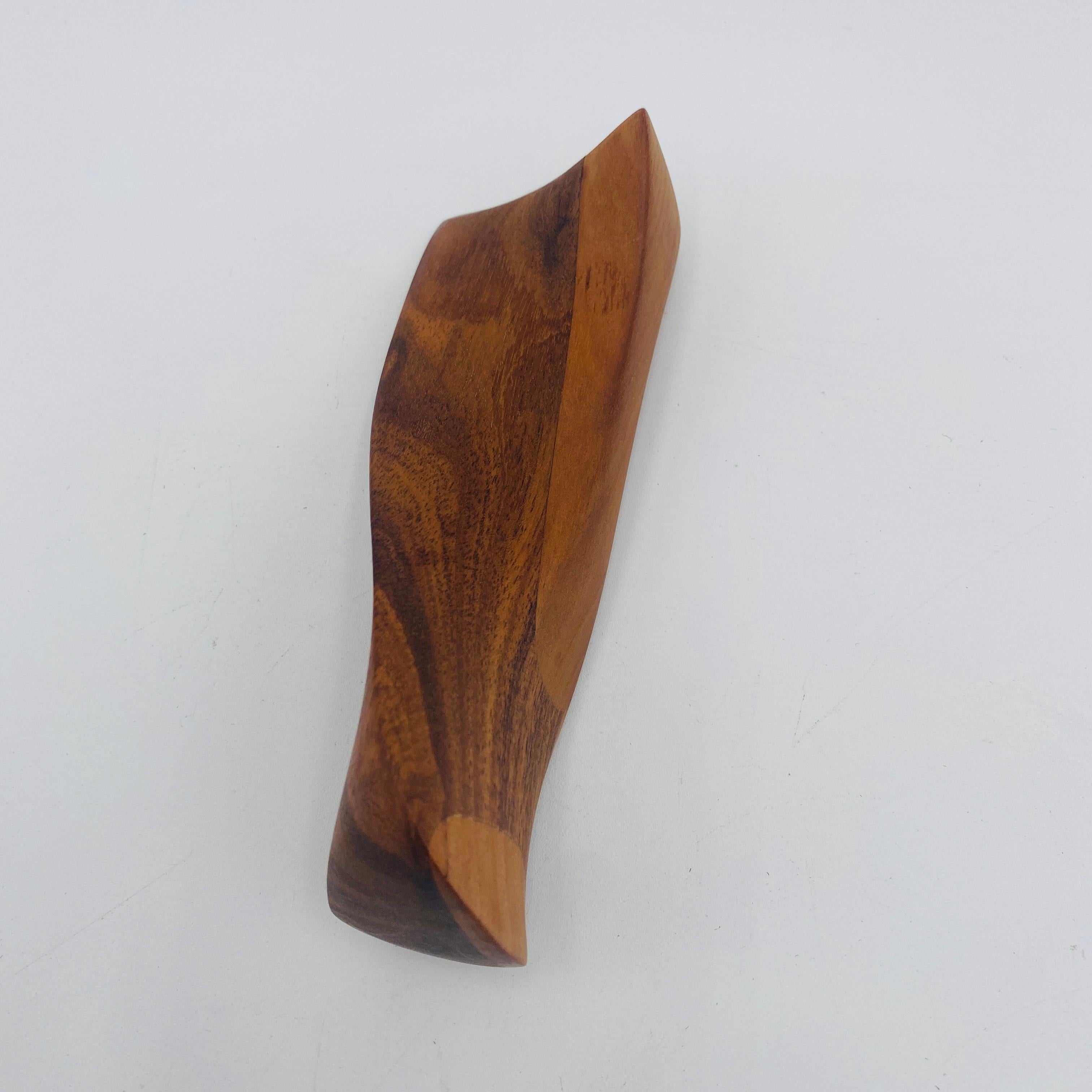 Scultura organica in legno dal design astratto californiano, anni '60 in vendita 4