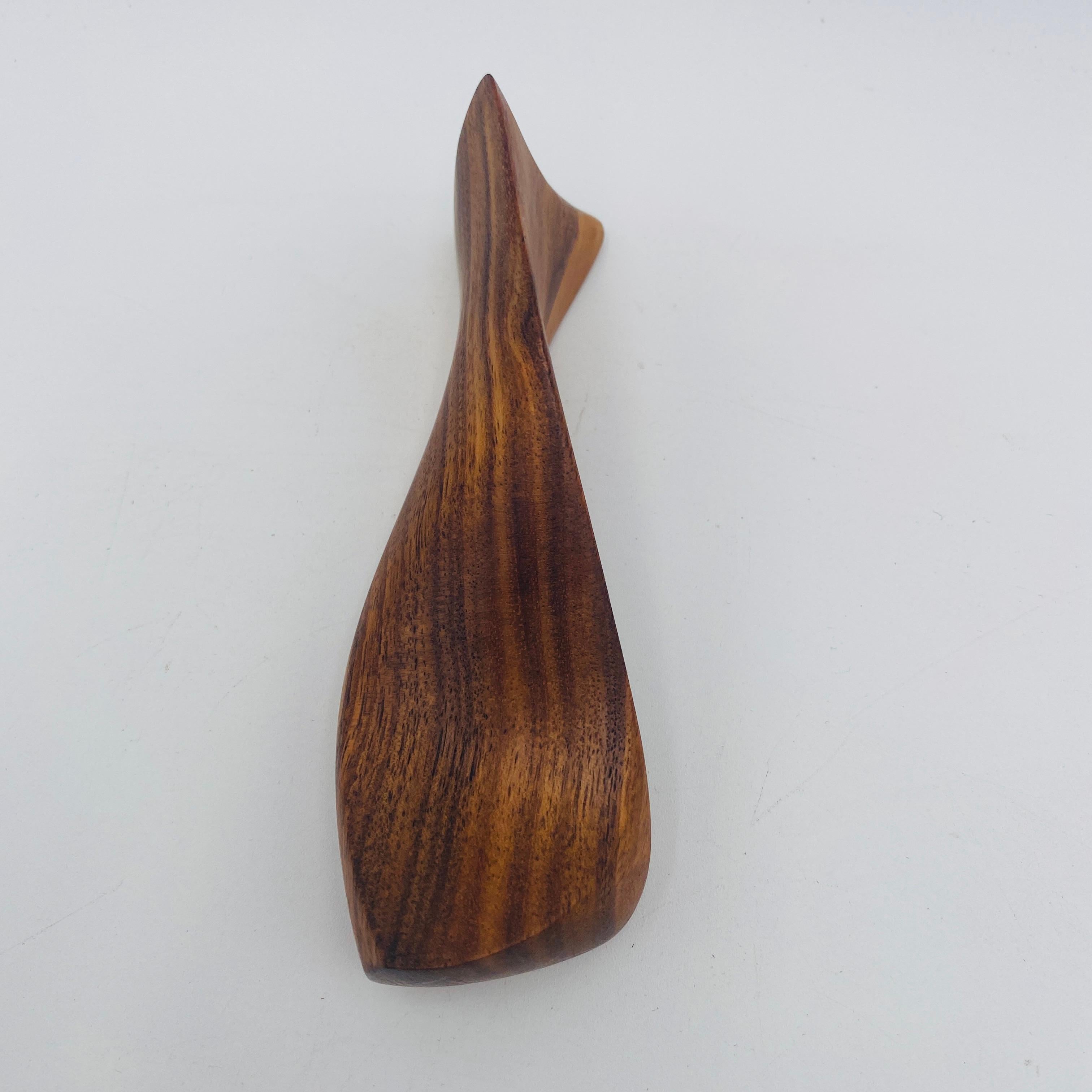 Scultura organica in legno dal design astratto californiano, anni '60 in vendita 5