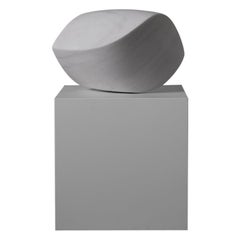Abstract Carrara Marble Sculpture, 1970s