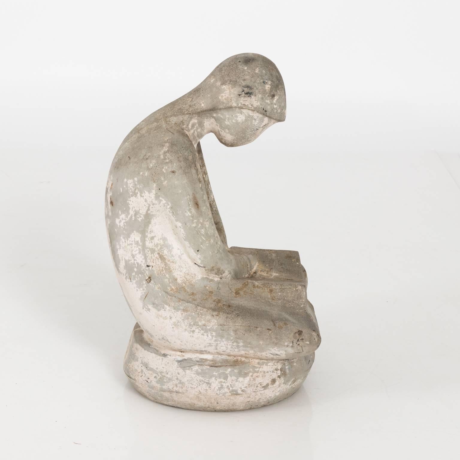 Abstract Carved Figure, circa 1900 1