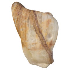 Abstract Carved Stone by Outsider Artist Louise Abrams