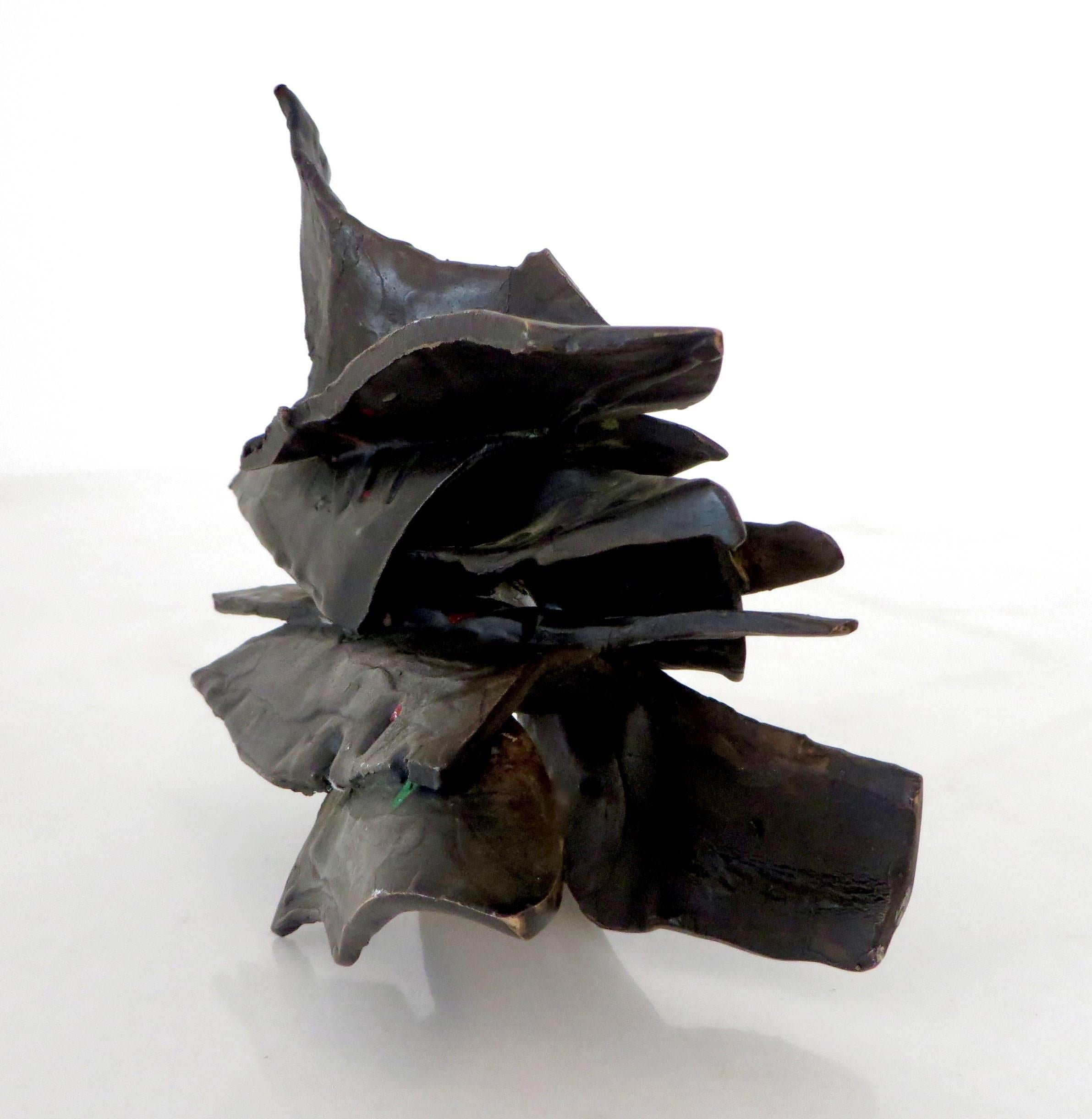 Abstract Cast Bronze Sculpture 2