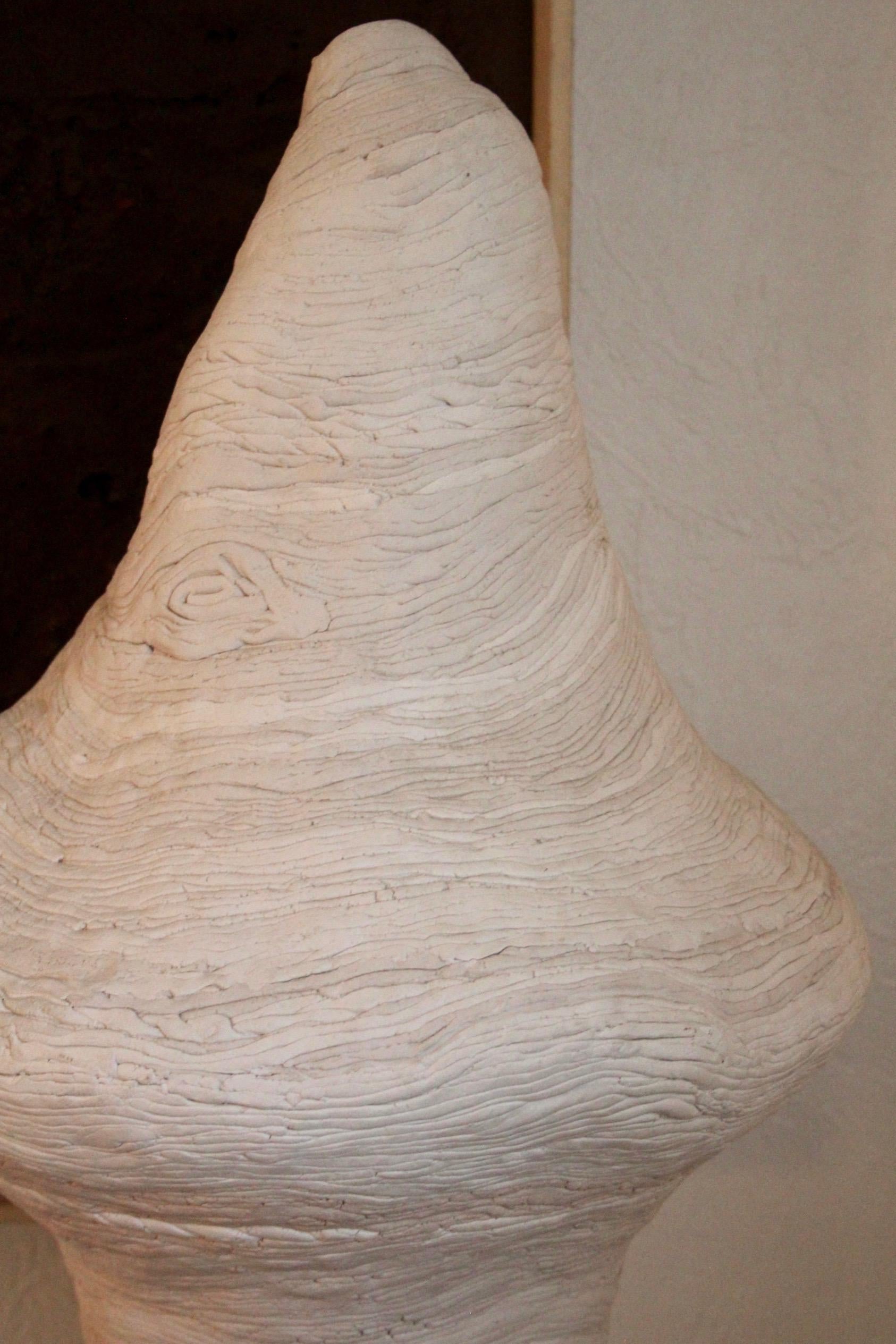 Scultura astratta in ceramica e metallo In condizioni buone in vendita a grand Lancy, CH