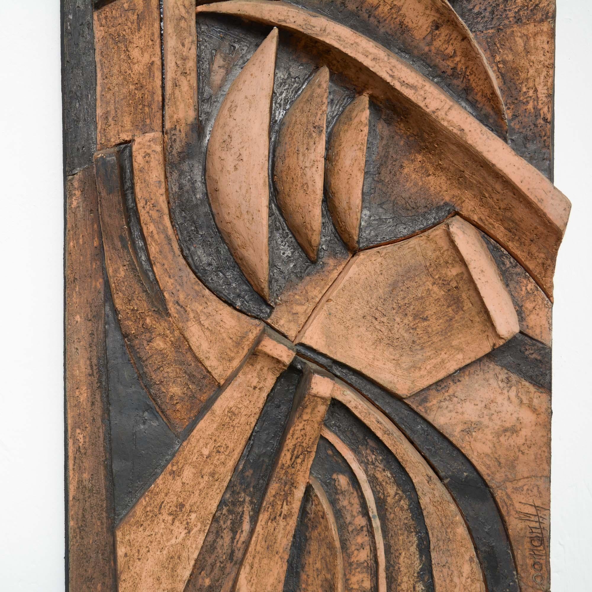 abstract bas relief