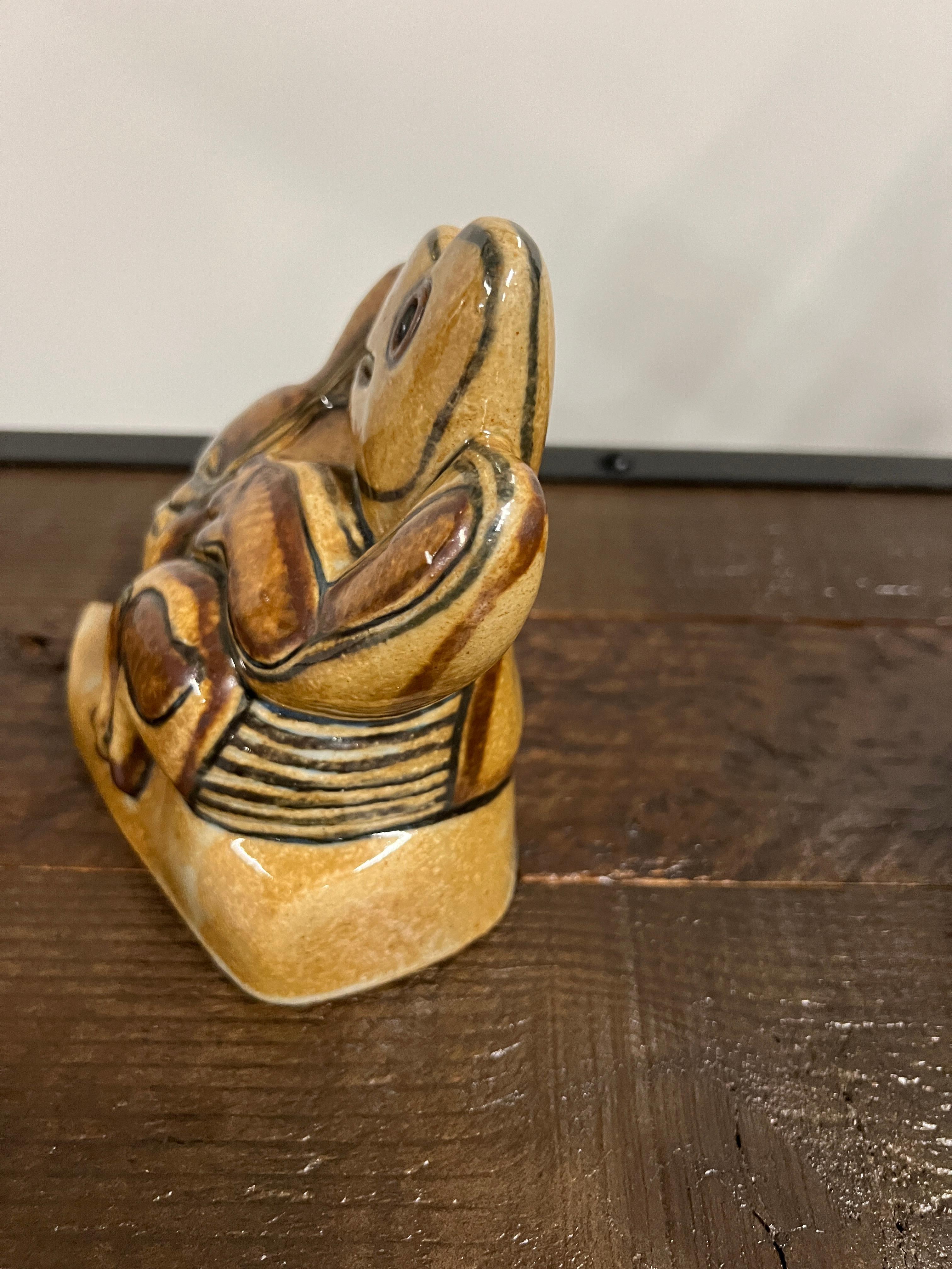 Danese Figura astratta in ceramica #7047 di Sten Lykke Madsen Fabeldyr Line per I. A. B. in vendita