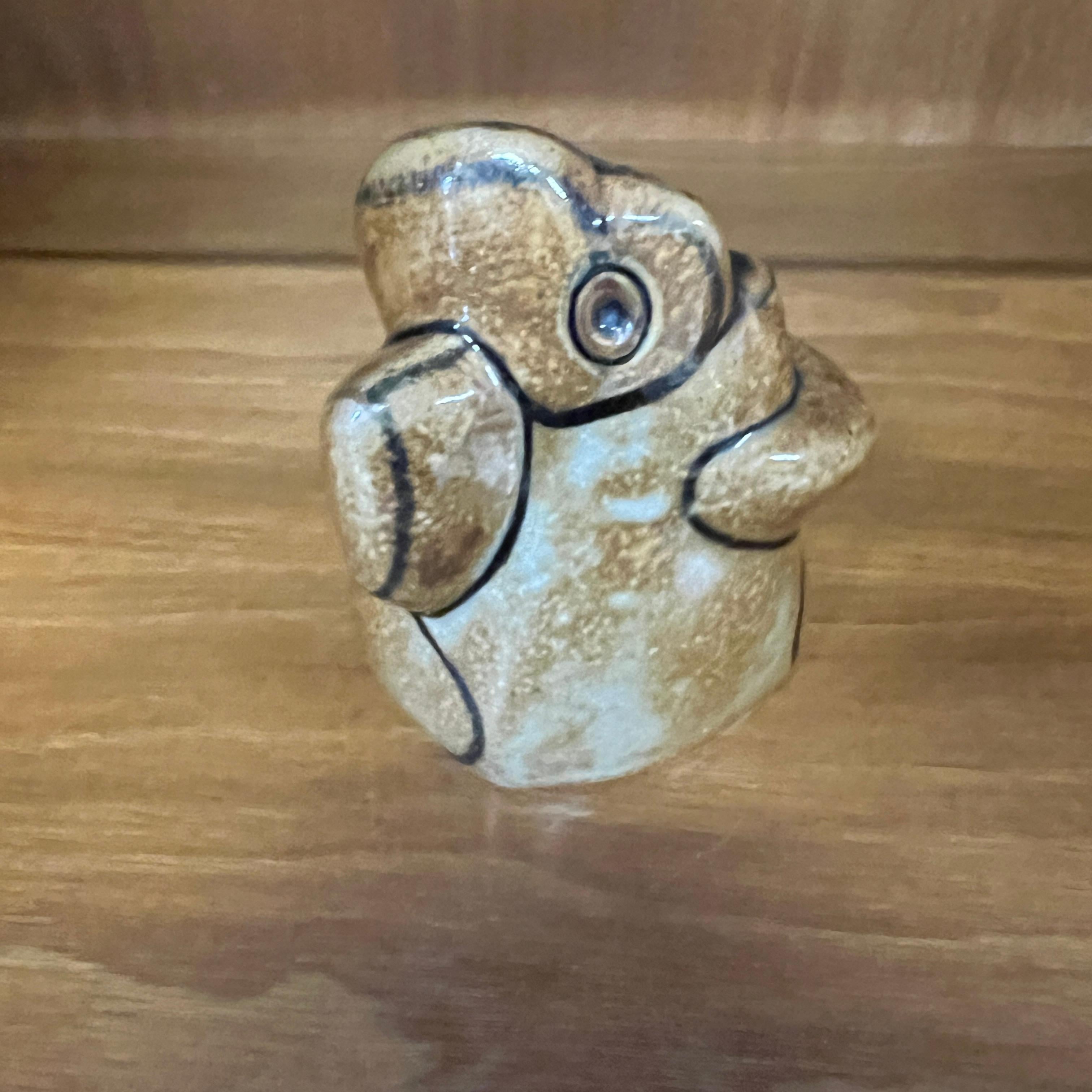 Danois Figure en céramique abstraite n° 7048 de Sten Lykke Madsen pour Bing & Grondahl en vente