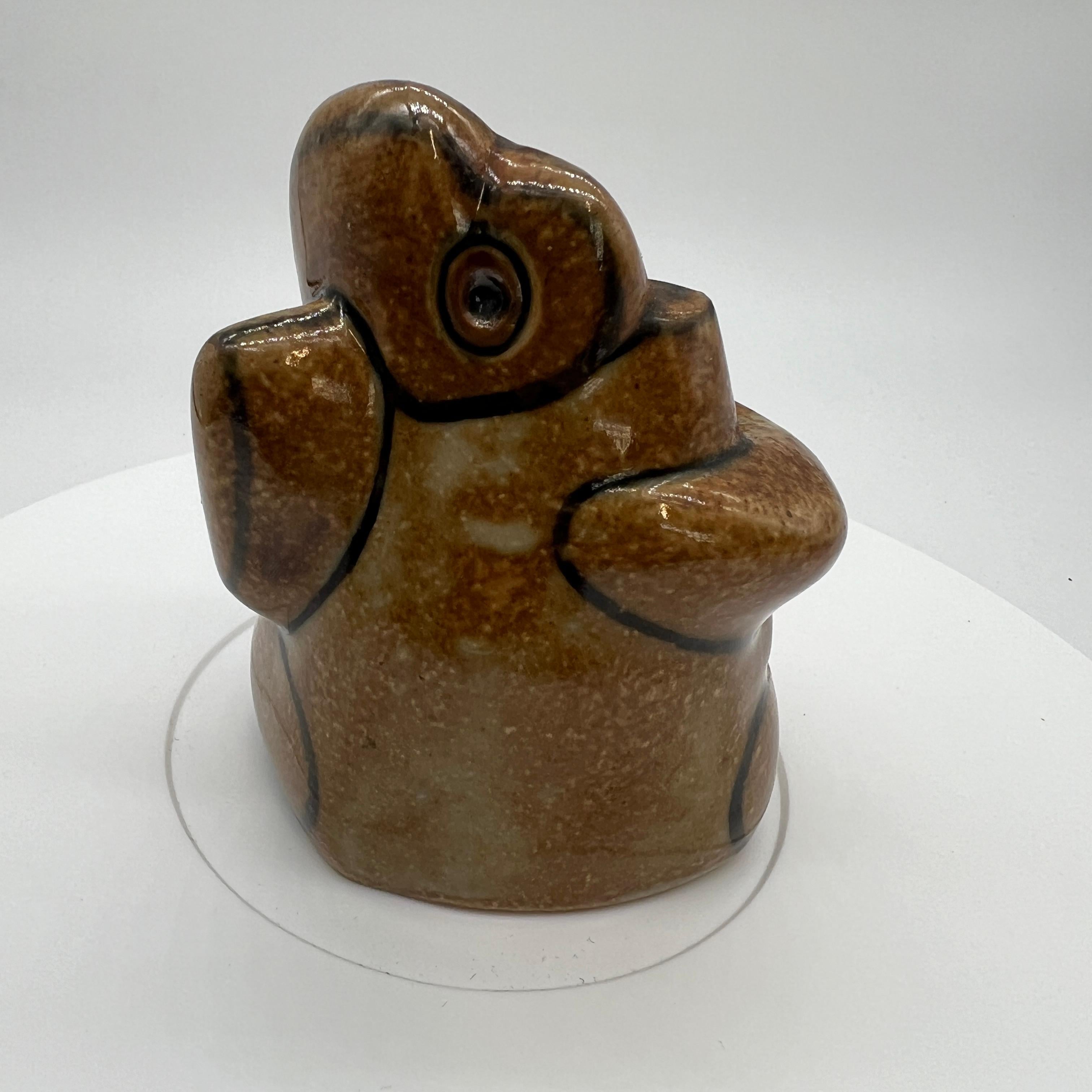 Céramique Figure en céramique abstraite n° 7048 de Sten Lykke Madsen pour Bing & Grondahl en vente