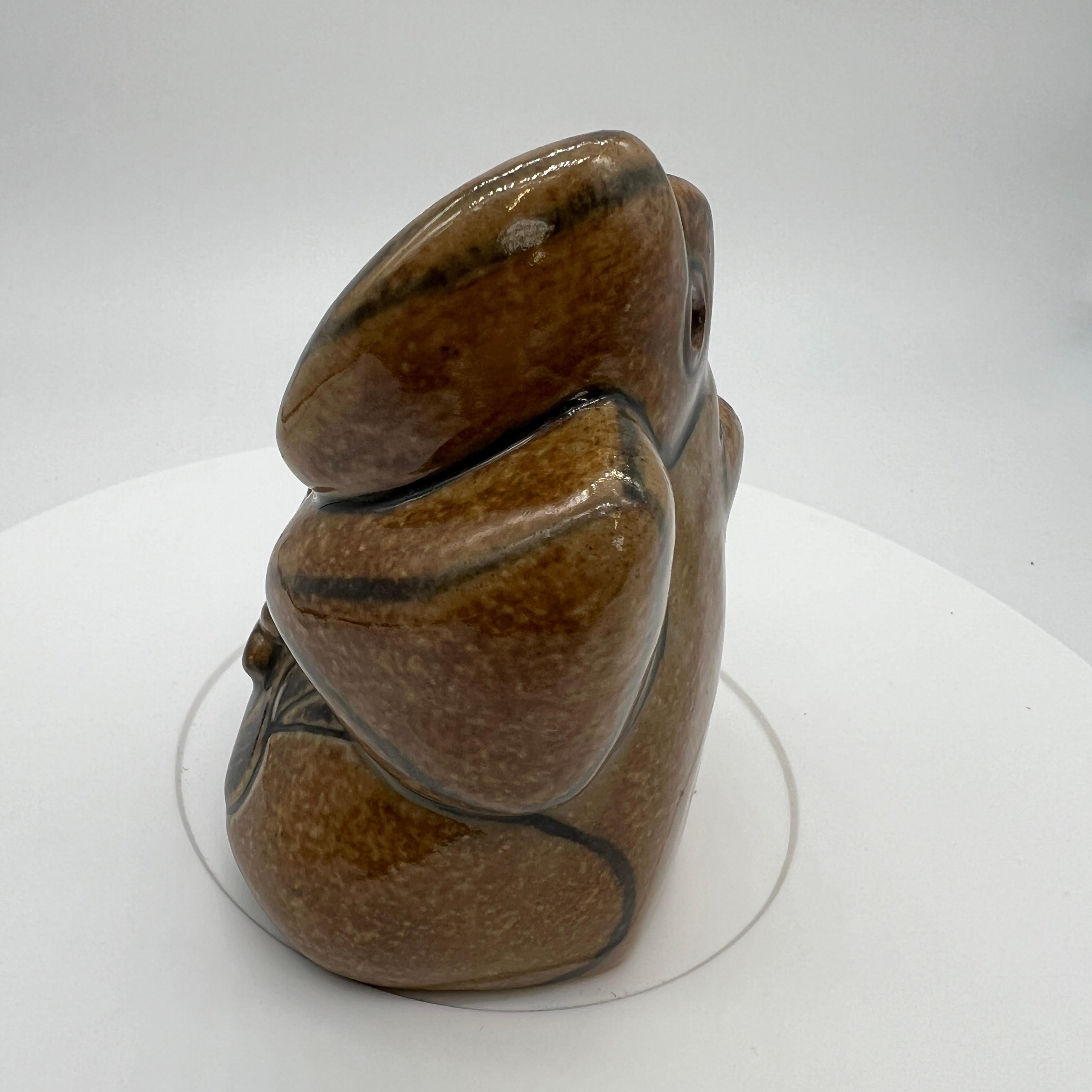 Figure en céramique abstraite n° 7048 de Sten Lykke Madsen pour Bing & Grondahl en vente 1