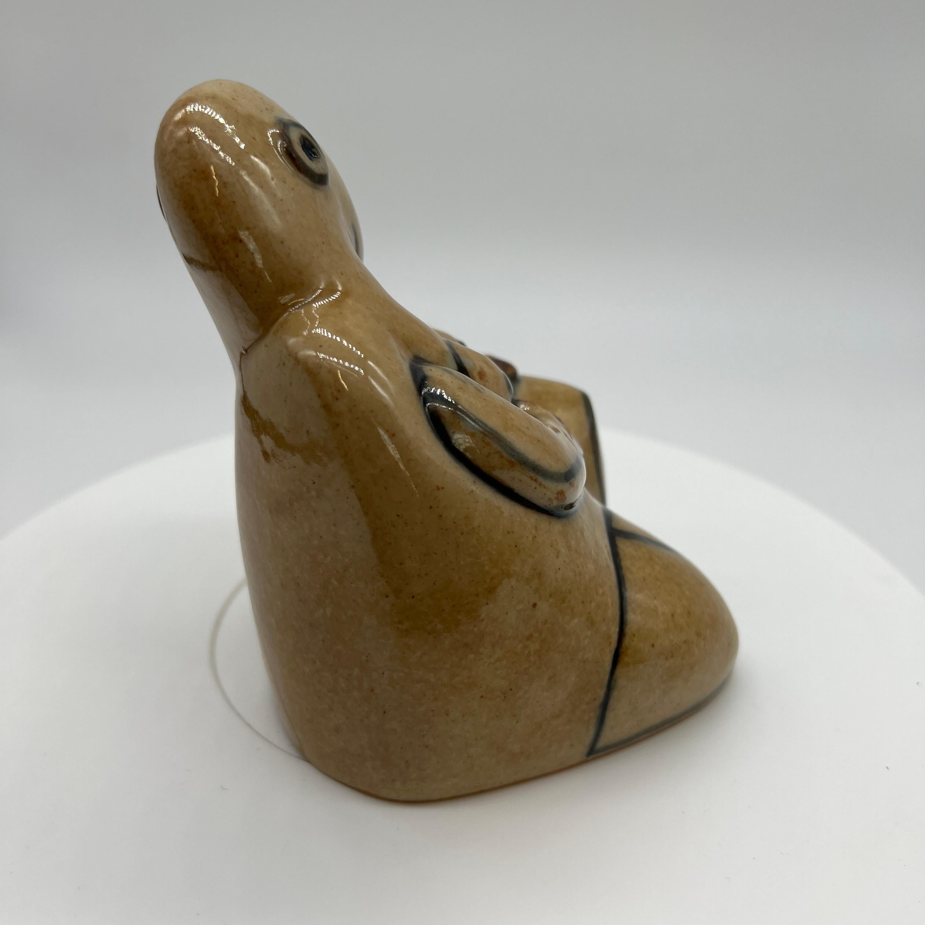 Figura astratta in ceramica #7053 di Sten Lykke Madsen Fabeldyr Line per I. A. B. in vendita 1