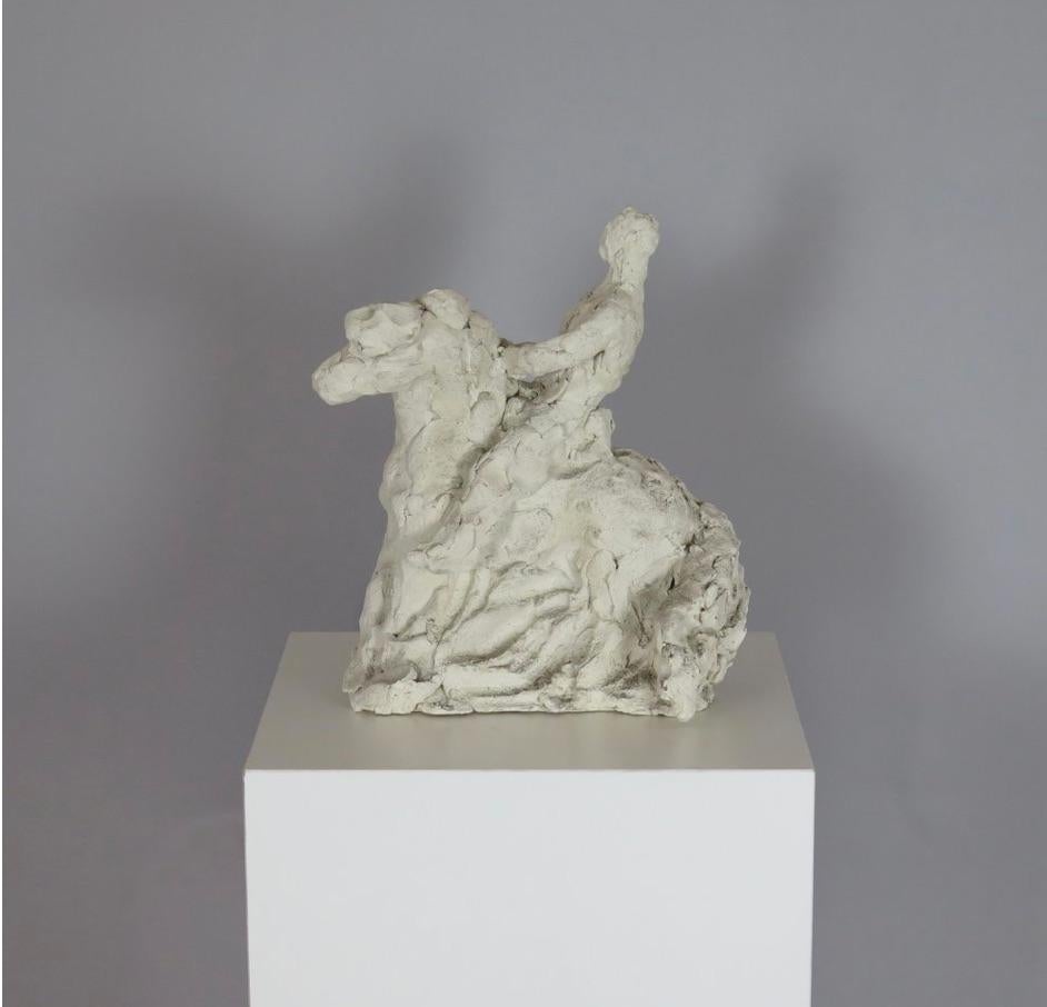 Escultura abstracta de cerámica Caballo, Francia Francés en venta
