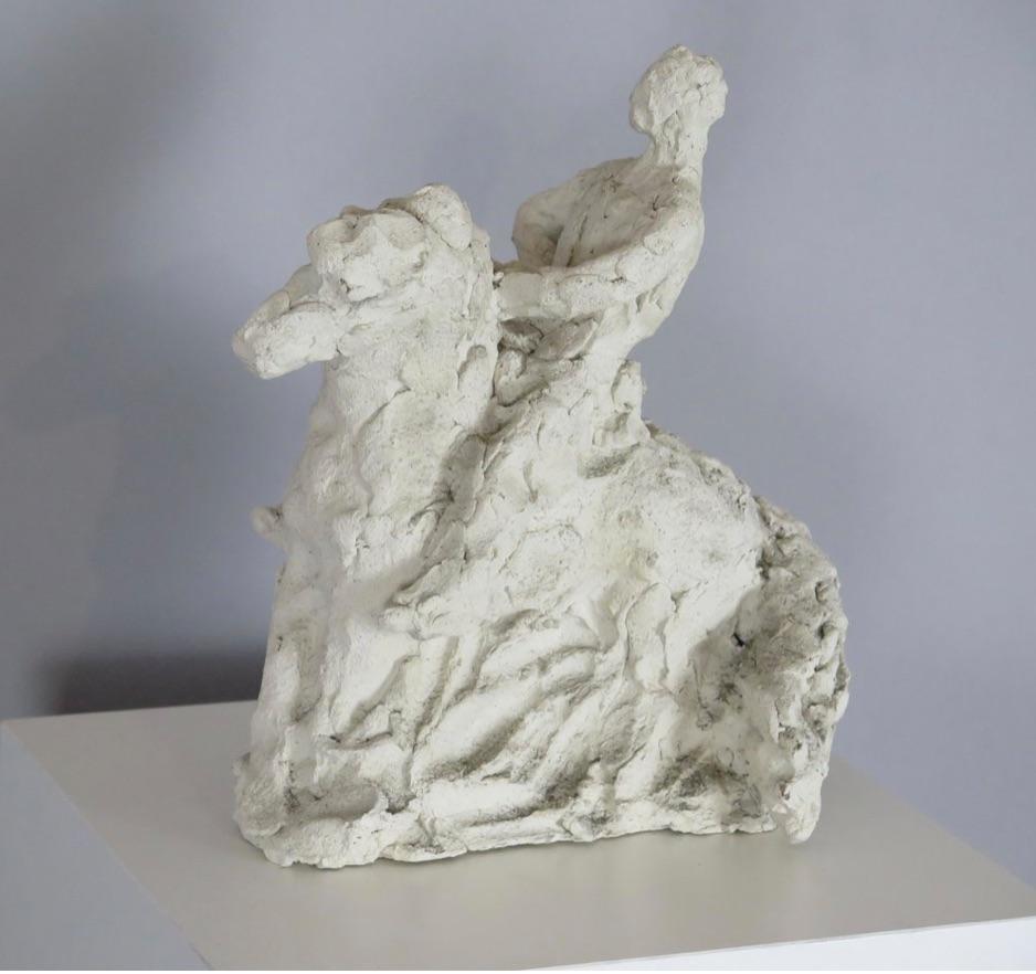 Escultura abstracta de cerámica Caballo, Francia Cerámico en venta