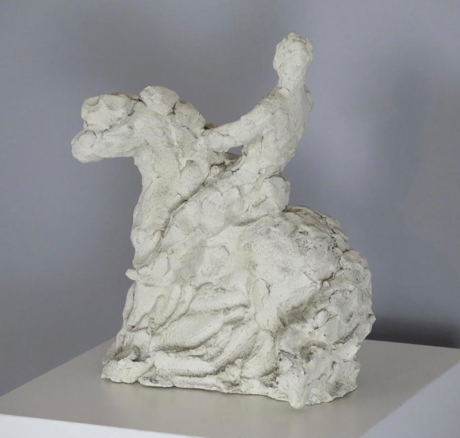 Escultura abstracta de cerámica Caballo, Francia en venta 1